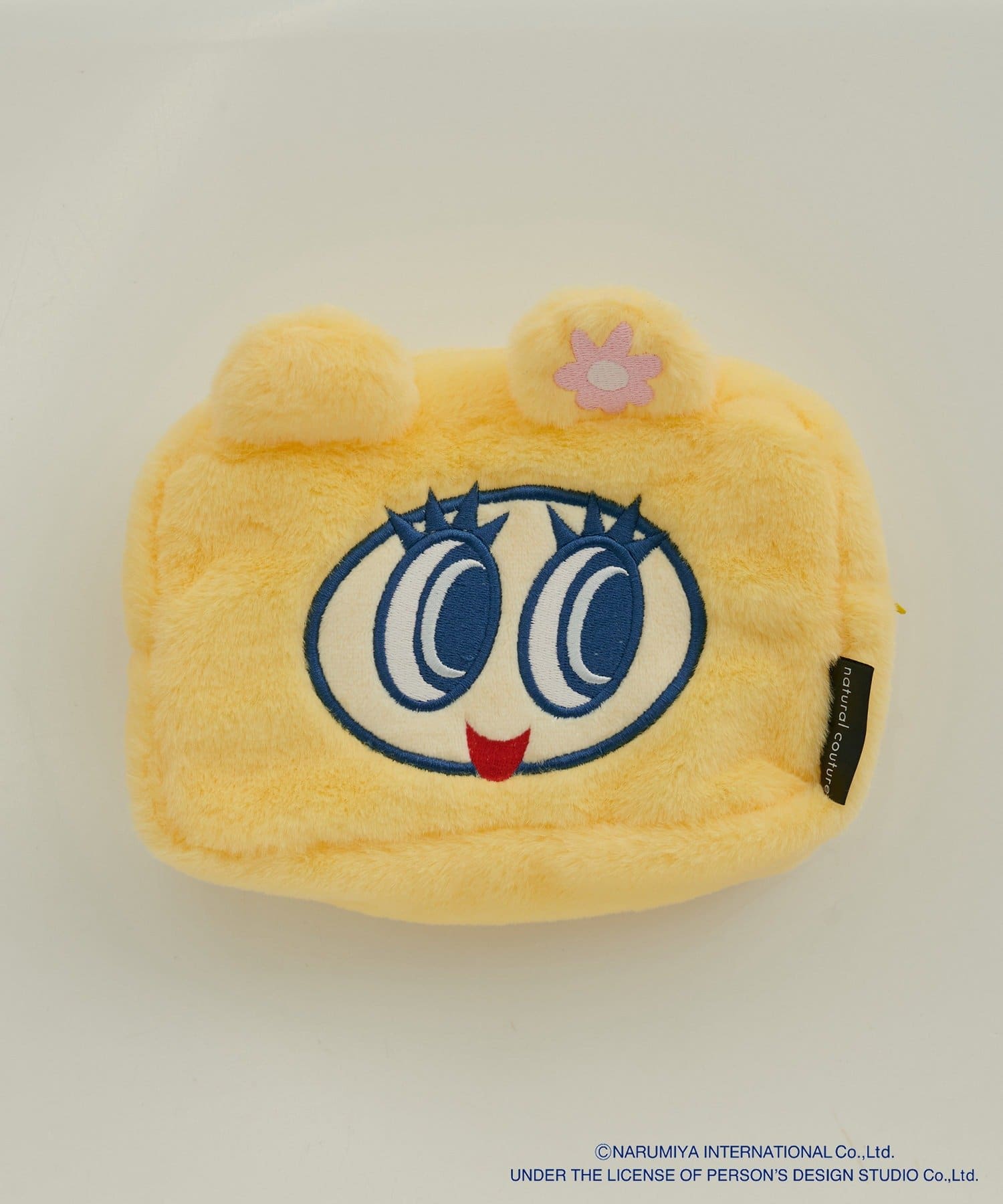 NICE CLAUP / OLIVE des OLIVE OUTLET(ナイスクラップ  / オリーブ デ オリーブ アウトレット) 【natural couture】ANGEL BLUE ふわふわフェイスポーチ