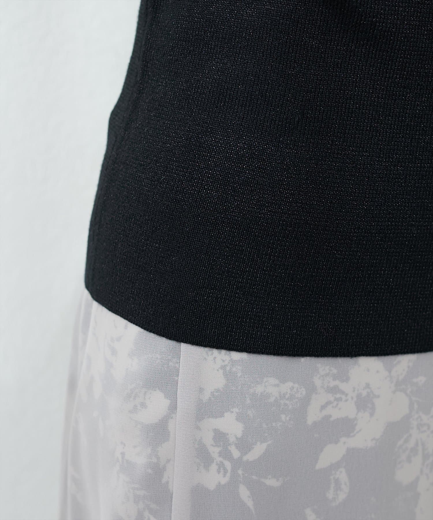 NICE CLAUP / OLIVE des OLIVE OUTLET(ナイスクラップ  / オリーブ デ オリーブ アウトレット) 【natural couture】スクエアネックリブプルオーバー