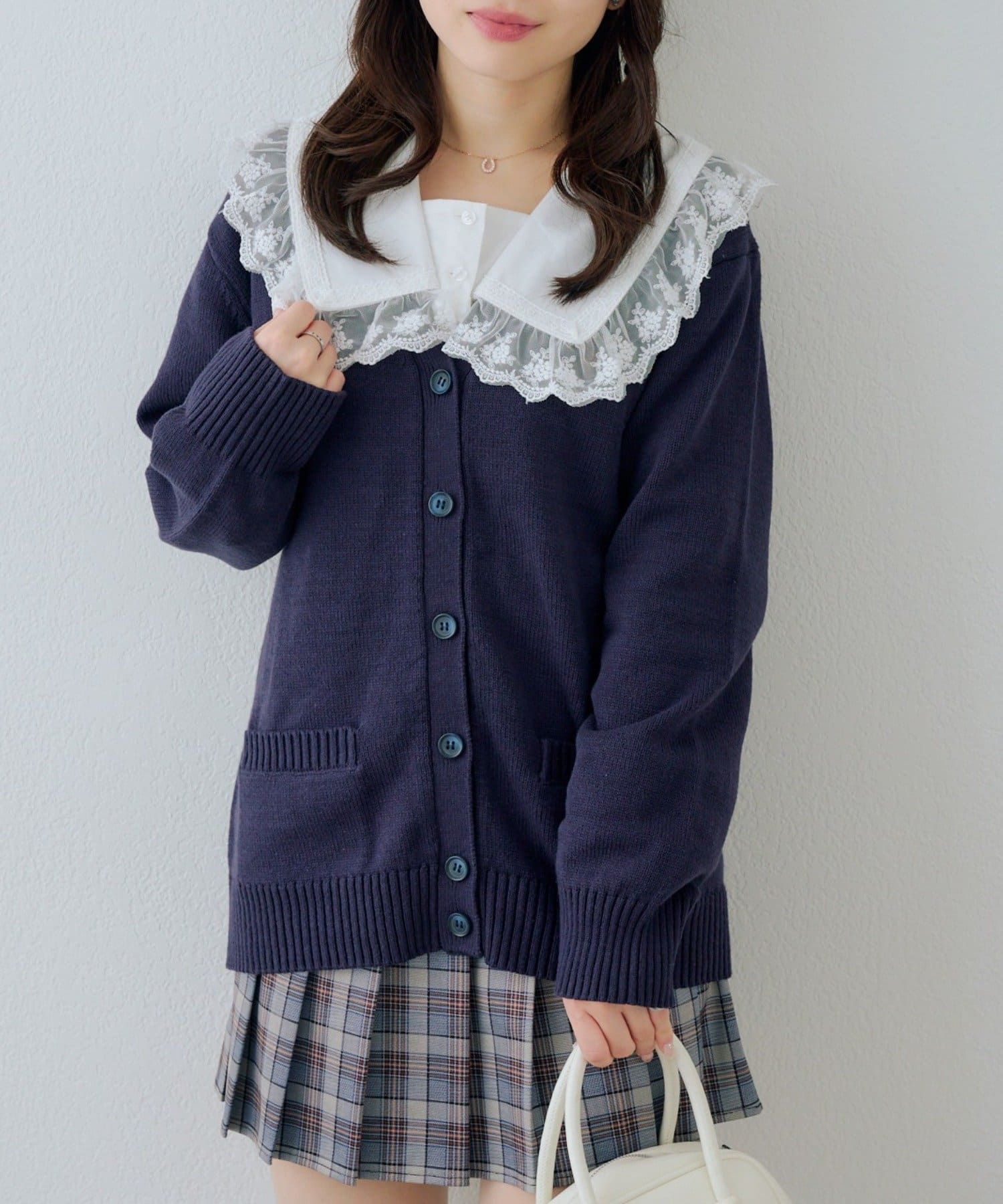 Remind me and forever(リマインドミーアンドフォーエバー) 【U.S. POLO ASSN. ×RMAF】スクールカーディガン