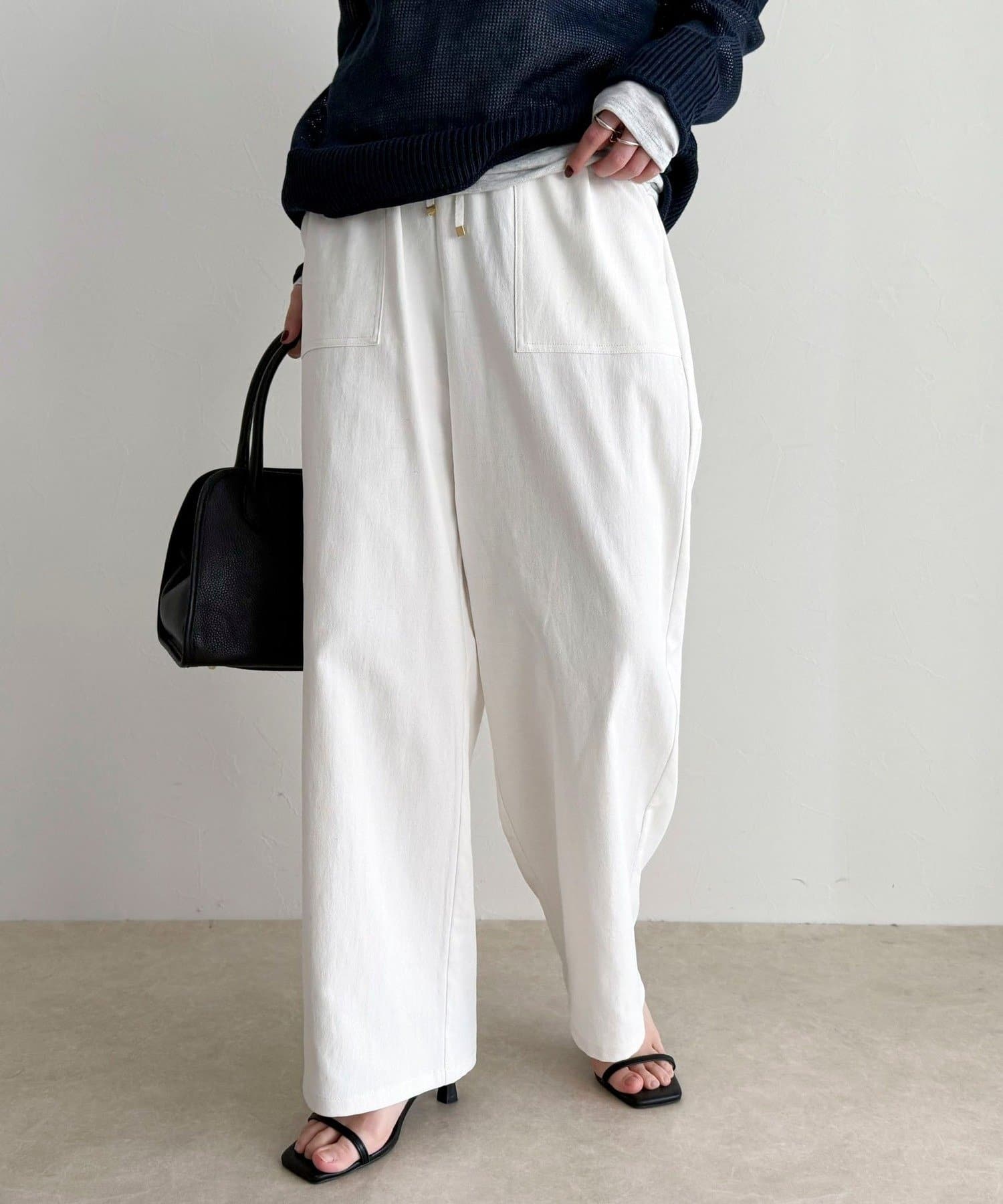 FREDY & GLOSTER(フレディ アンド グロスター) 【接触冷感×UVカット/マルチ機能】ドライオックスセミワイドイージーパンツ