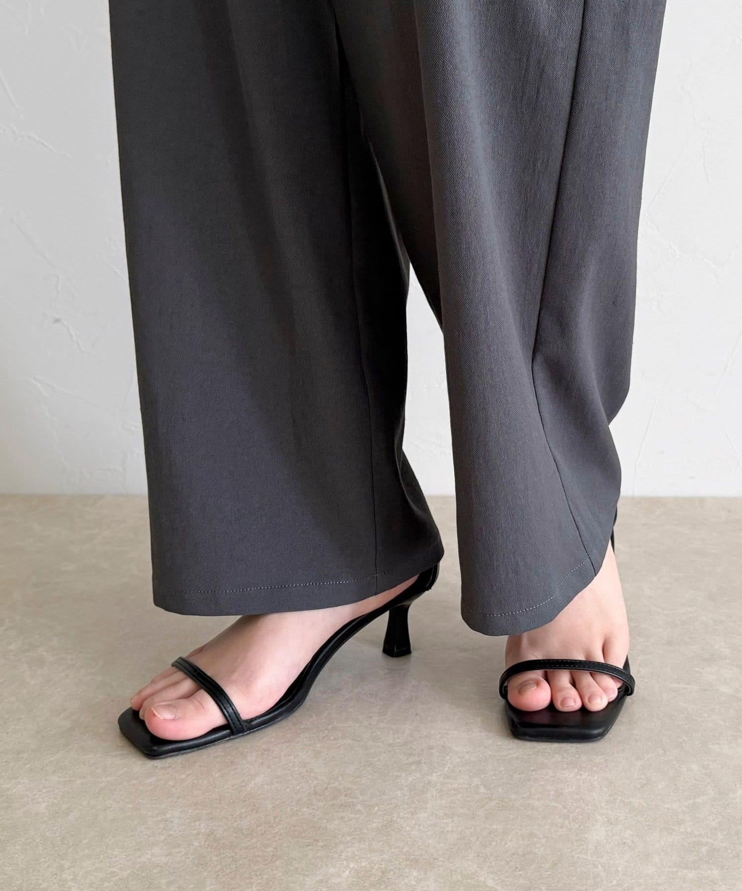 FREDY & GLOSTER(フレディ アンド グロスター) 【接触冷感×UVカット/マルチ機能】ドライオックスセミワイドイージーパンツ