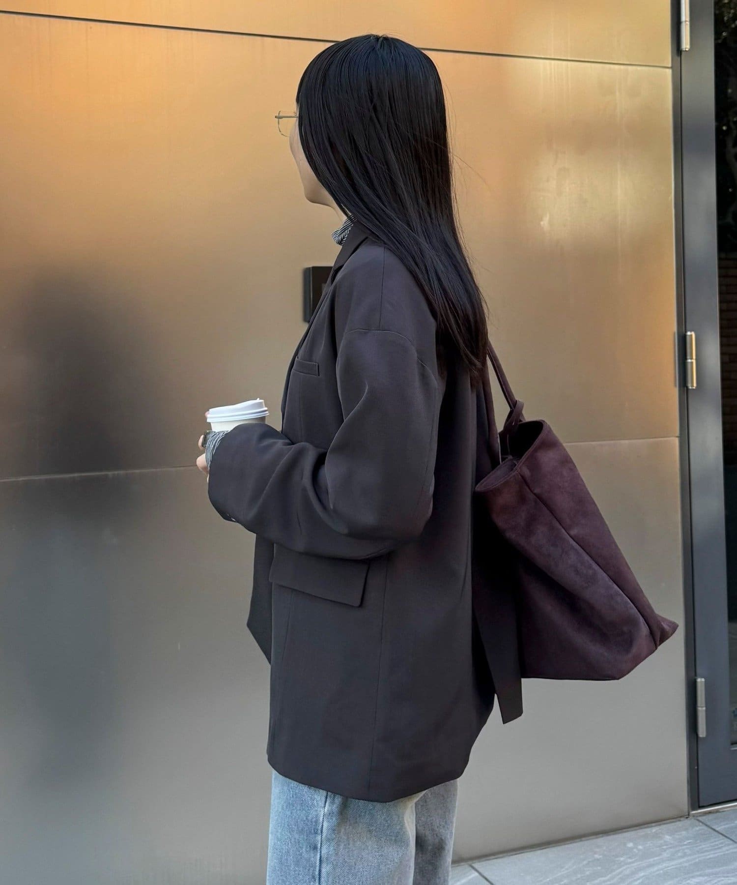 FREDY & GLOSTER(フレディ アンド グロスター) シングルオーバーテーラードジャケット