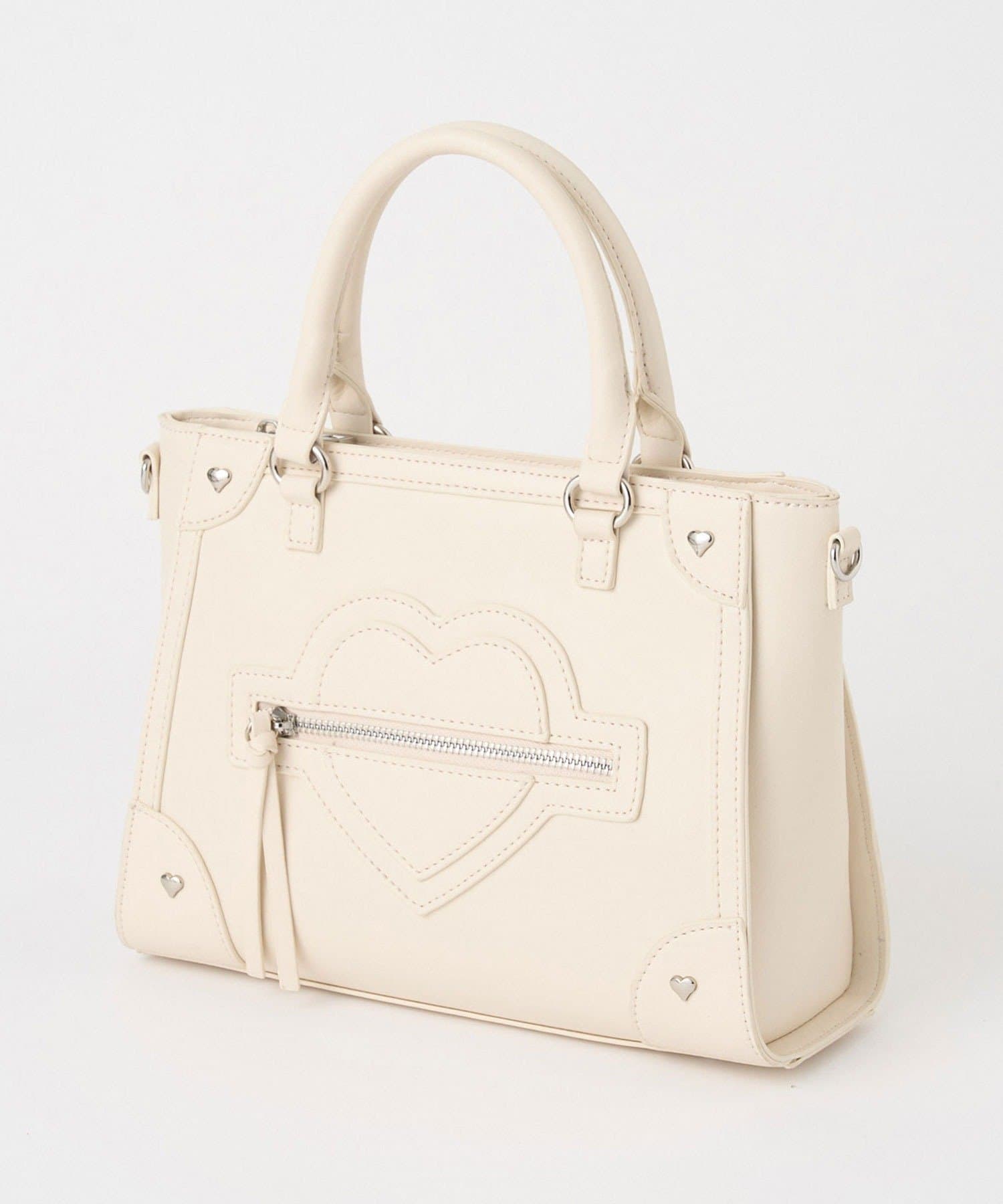 OLIVE des OLIVE(オリーブ デ オリーブ) ハートスタッズバッグ