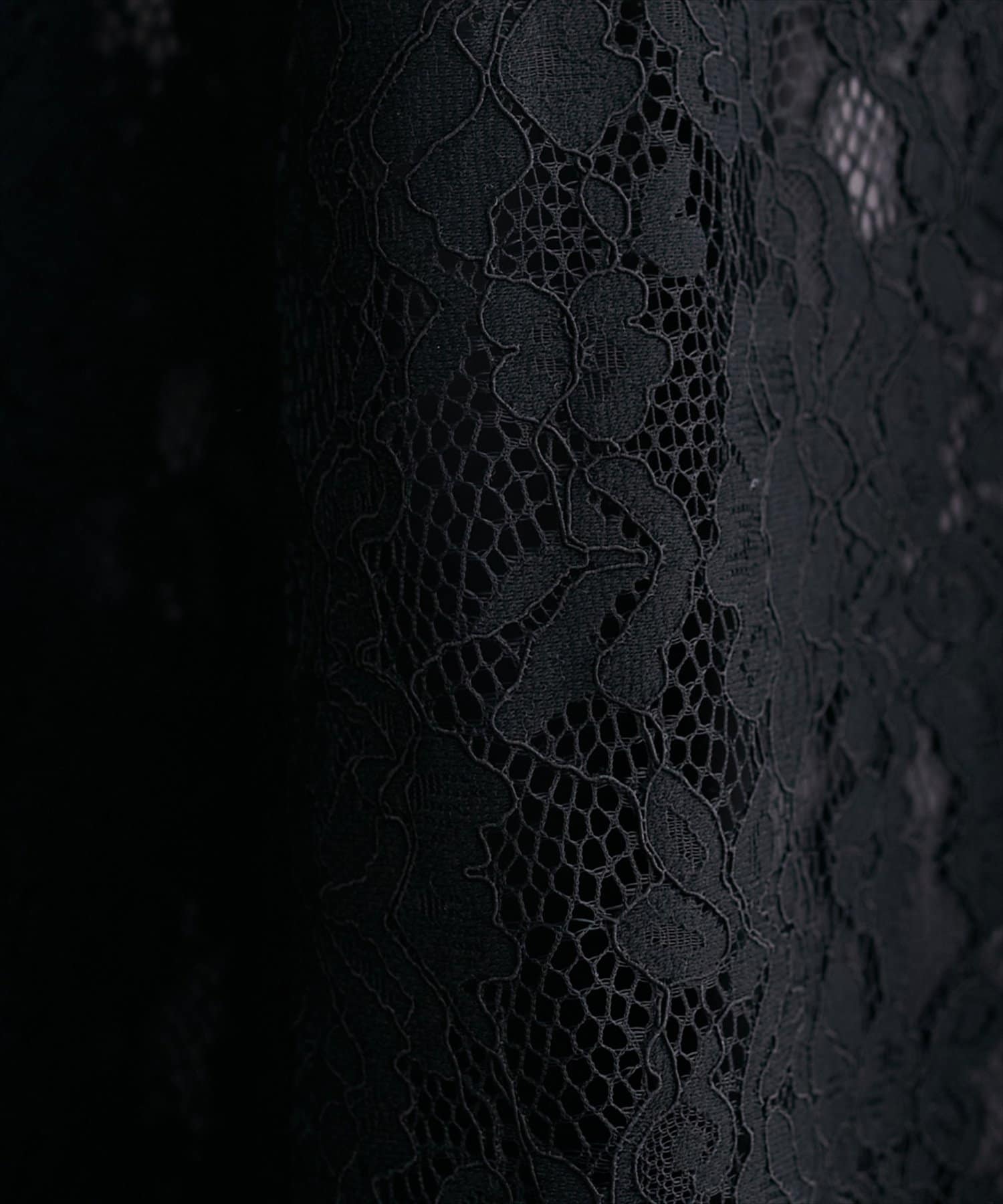 natural couture(ナチュラルクチュール) 着丈変えられるレースマーメイドスカート