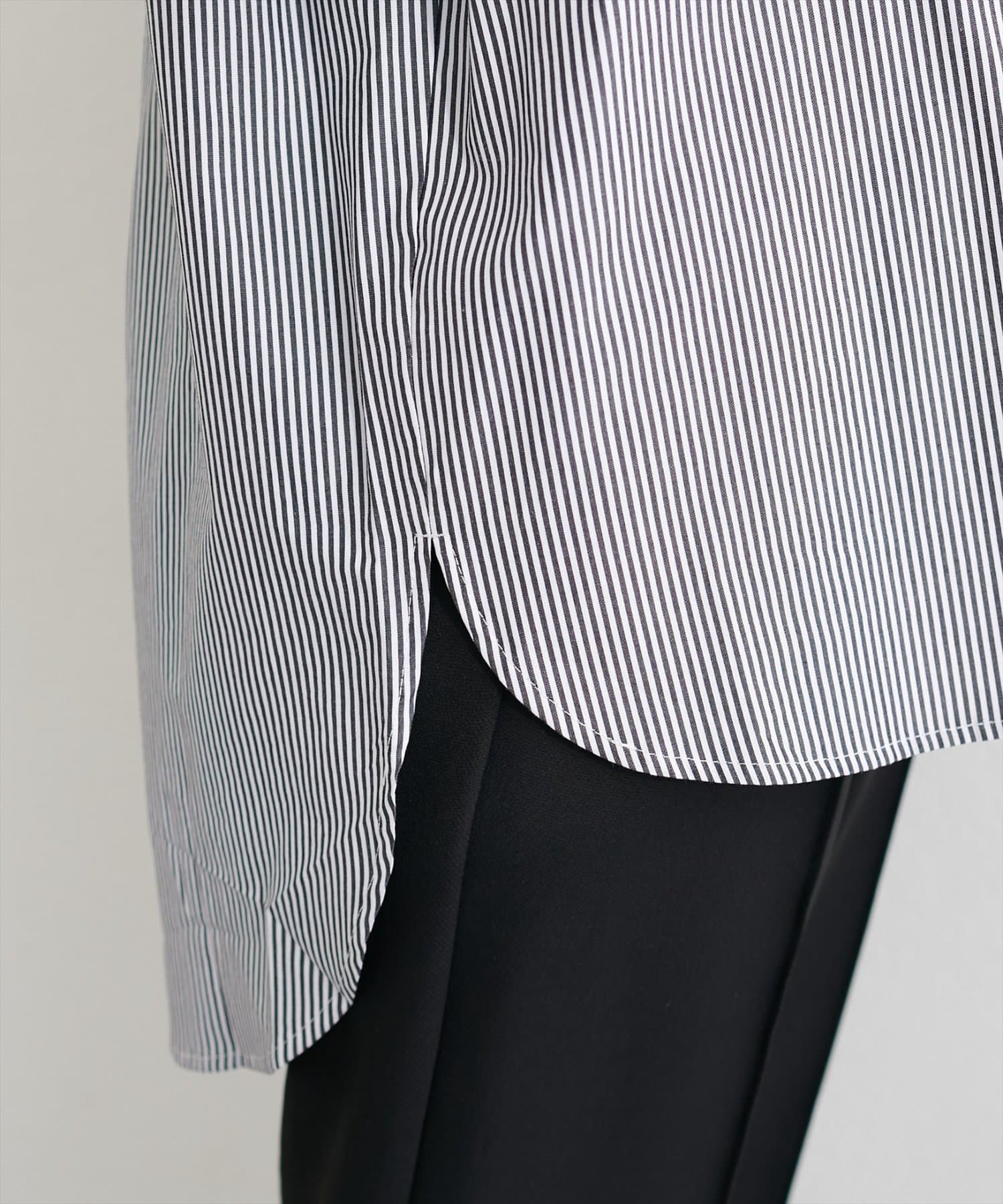 natural couture(ナチュラルクチュール) プチハイフリルブラウス