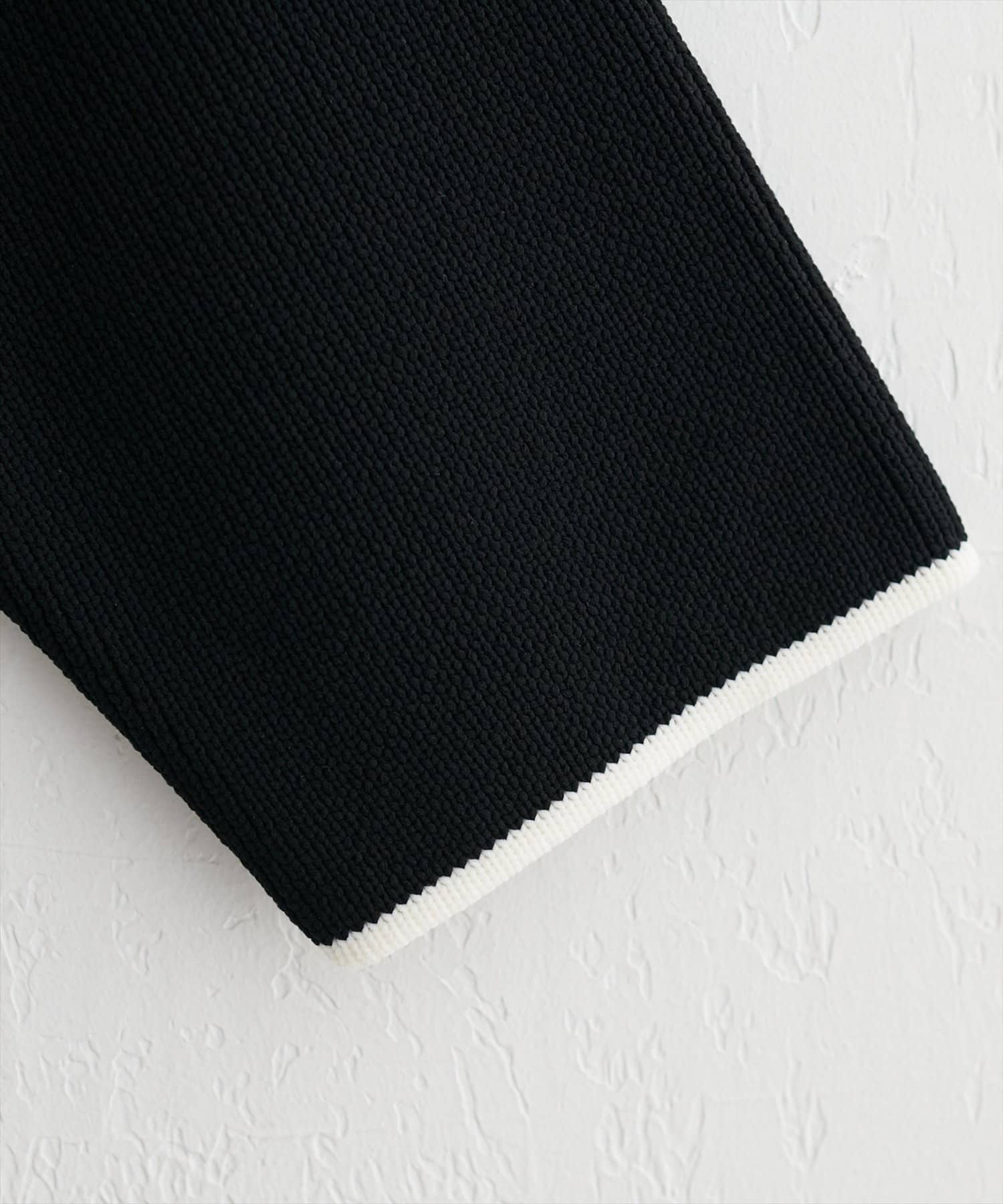 natural couture(ナチュラルクチュール) 配色クルーネックカーディガン