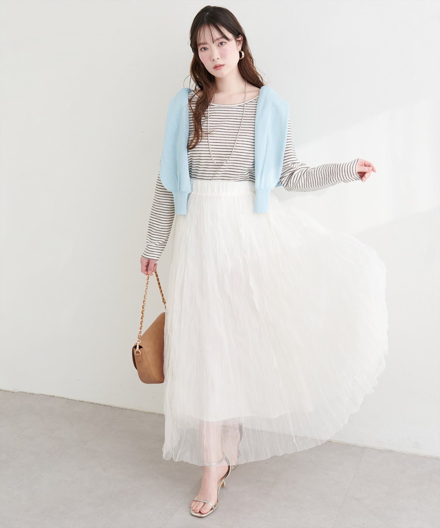 natural couture(ナチュラルクチュール) 起毛フラッフィー２WAYプルオーバー