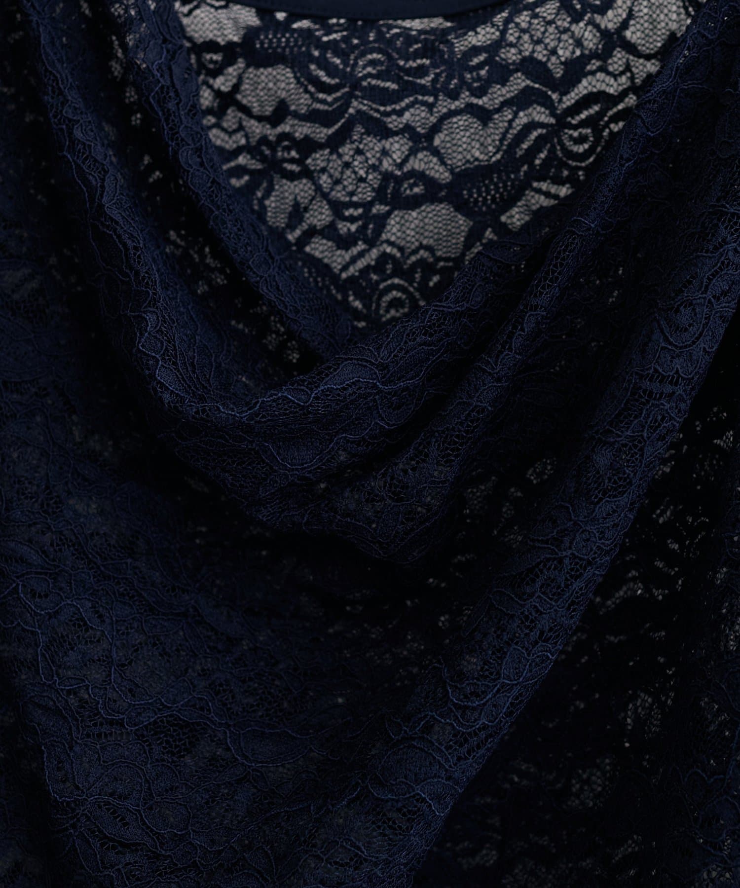 natural couture(ナチュラルクチュール) ドレープレースプルオーバー