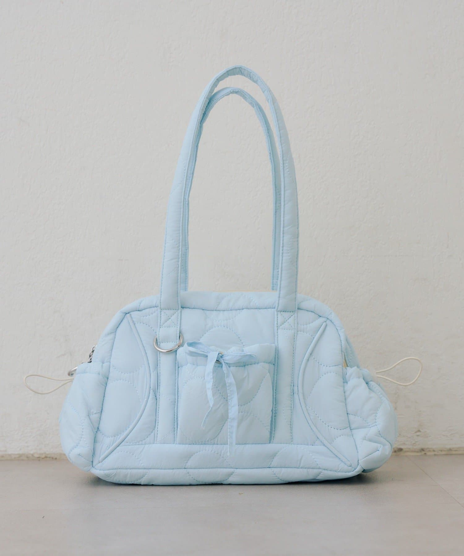 NICE CLAUP / OLIVE des OLIVE OUTLET(ナイスクラップ  / オリーブ デ オリーブ アウトレット) 【RMAF】キルティングボストン