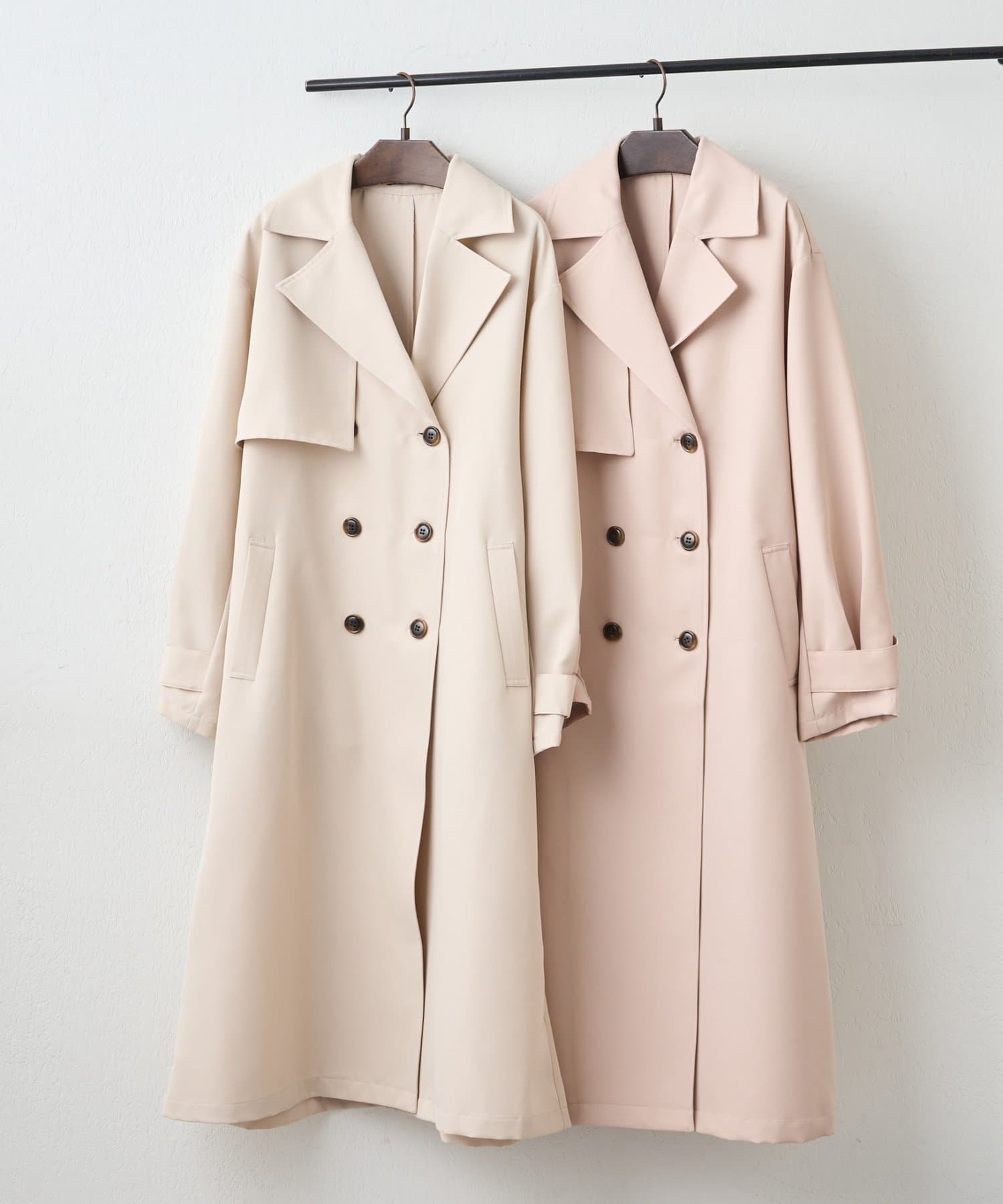 Remind me and forever(リマインドミーアンドフォーエバー) 春のマストアウター、ロングトレンチコート