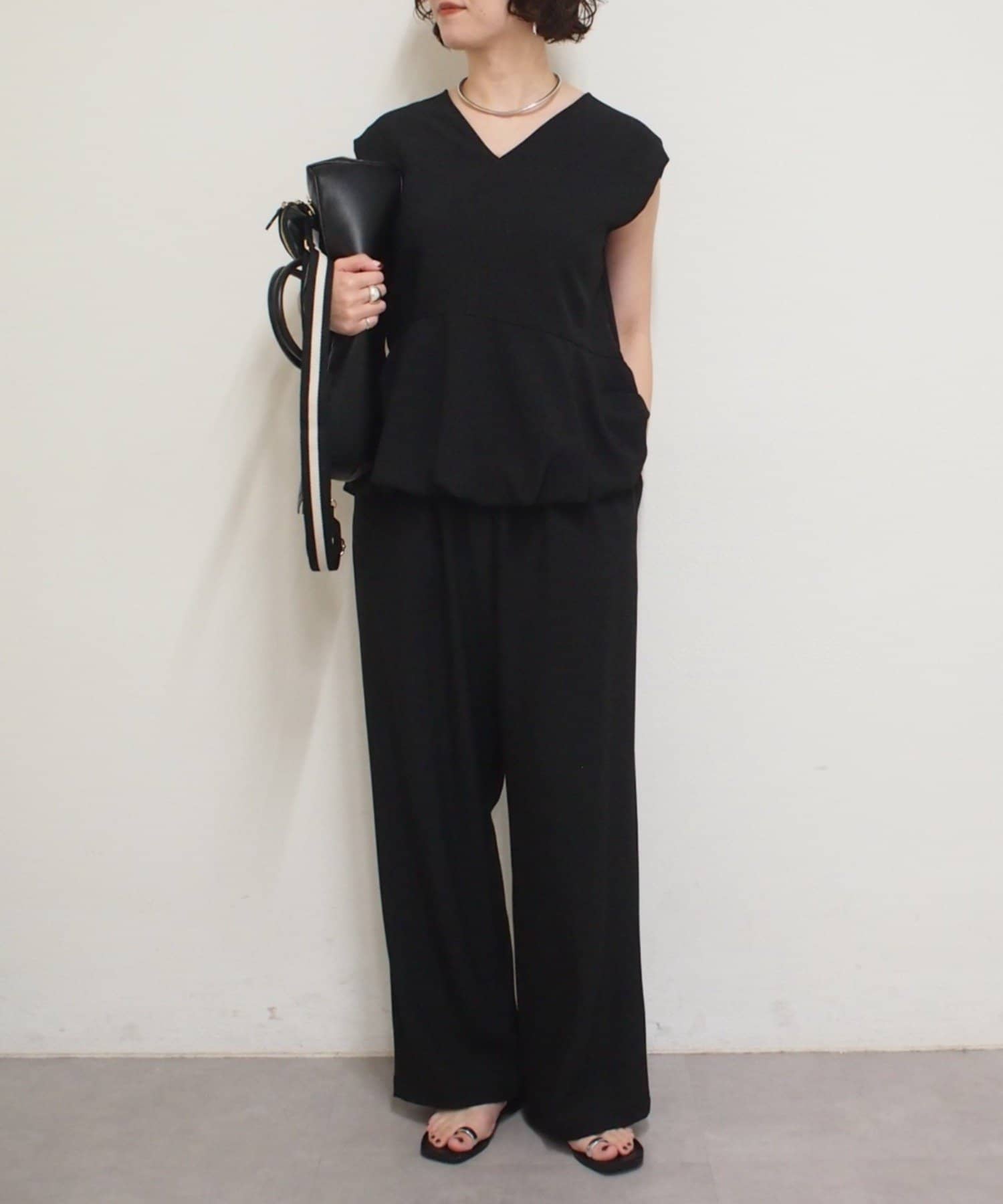 LOUNGEDRESS(ラウンジドレス) ペプラムブラウス SETUP