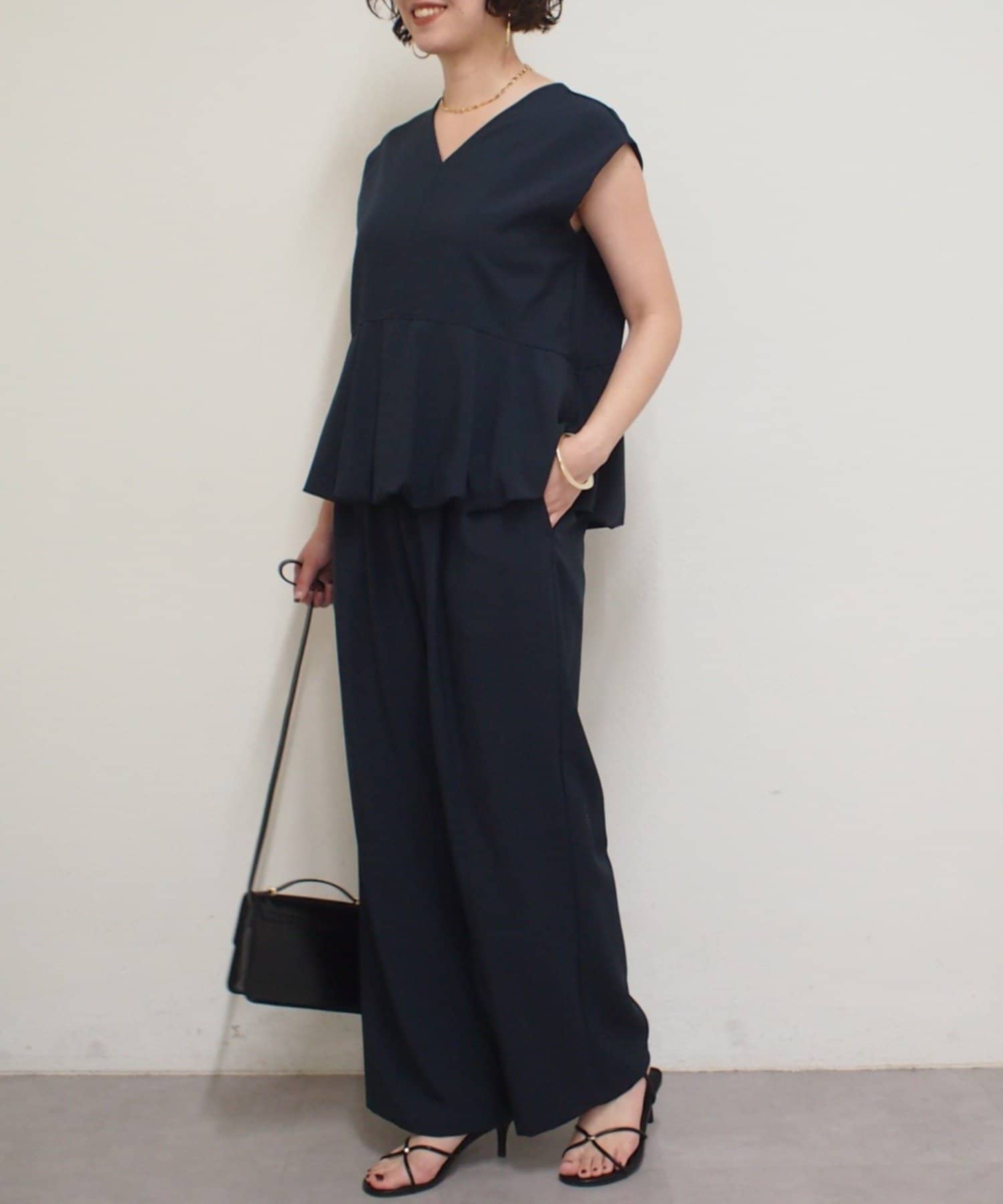 LOUNGEDRESS(ラウンジドレス) ペプラムブラウス SETUP