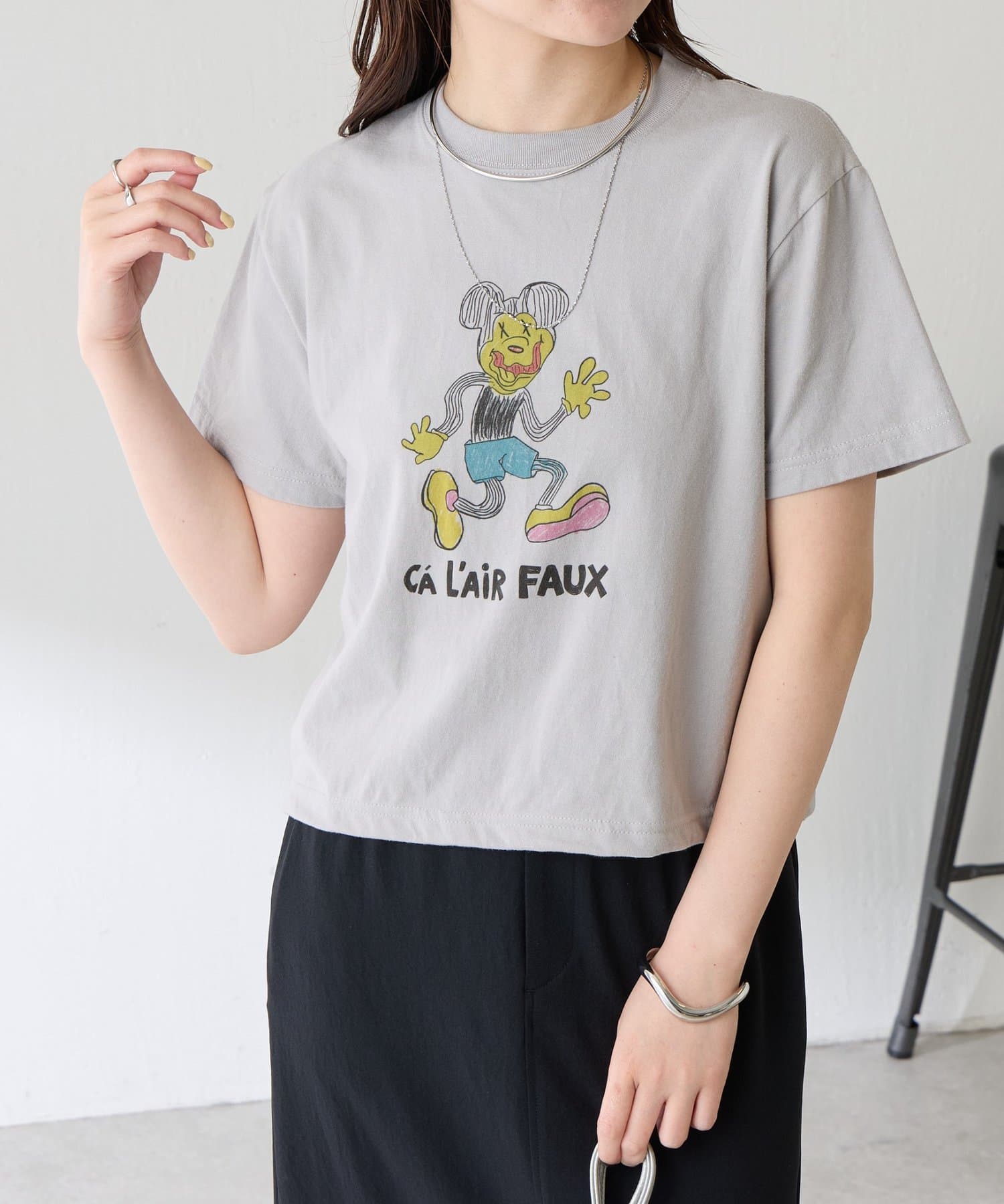 COLLAGE GALLARDAGALANTE(コラージュ ガリャルダガランテ) Regency Works/プリントTシャツ