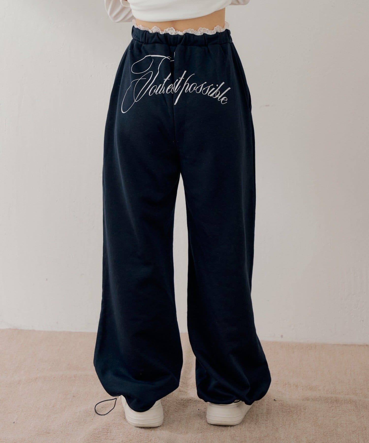 Chico(チコ) 【3/12(木) 0:00～予約開始】バックロゴルーズスウェットPT