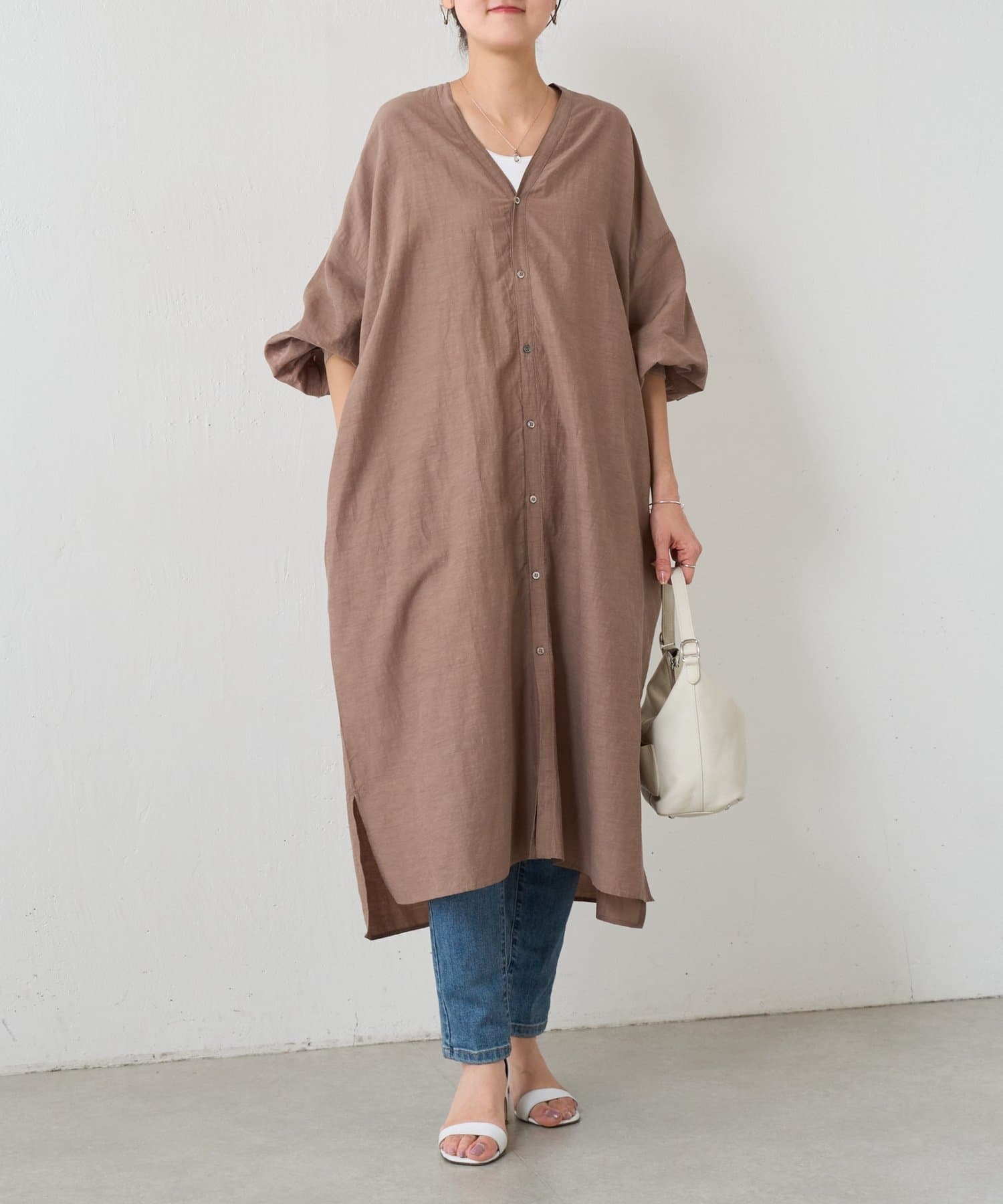 BEARDSLEY(ビアズリー) 《2/12(木)12:00予約開始》ガウンワンピース