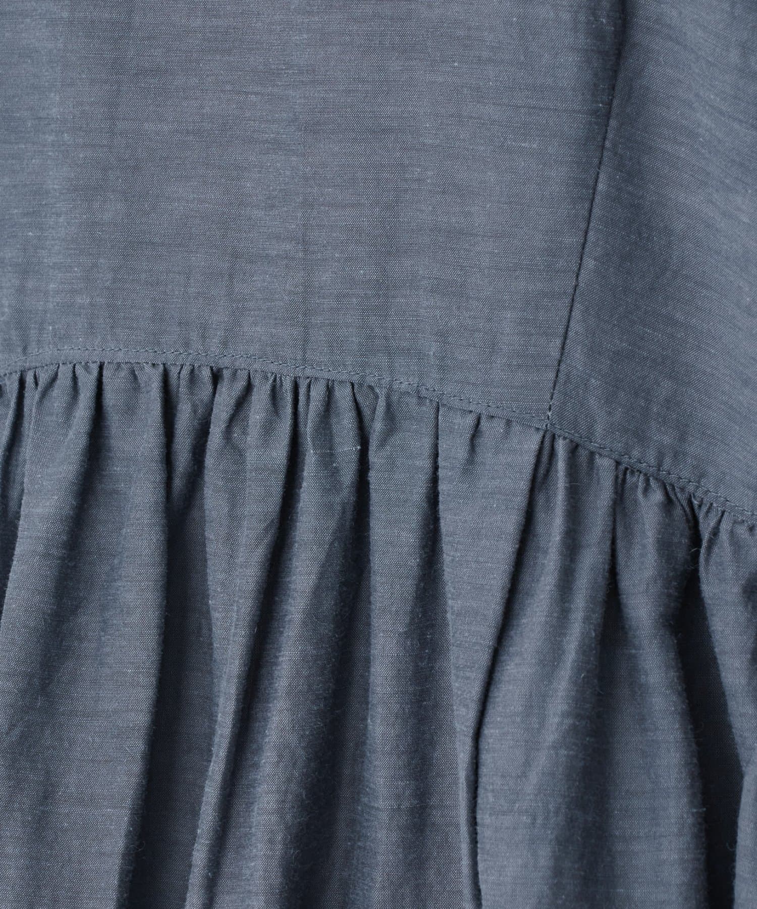 BEARDSLEY(ビアズリー) 《2/12(木)12:00予約開始》モックネックシャーリングワンピース