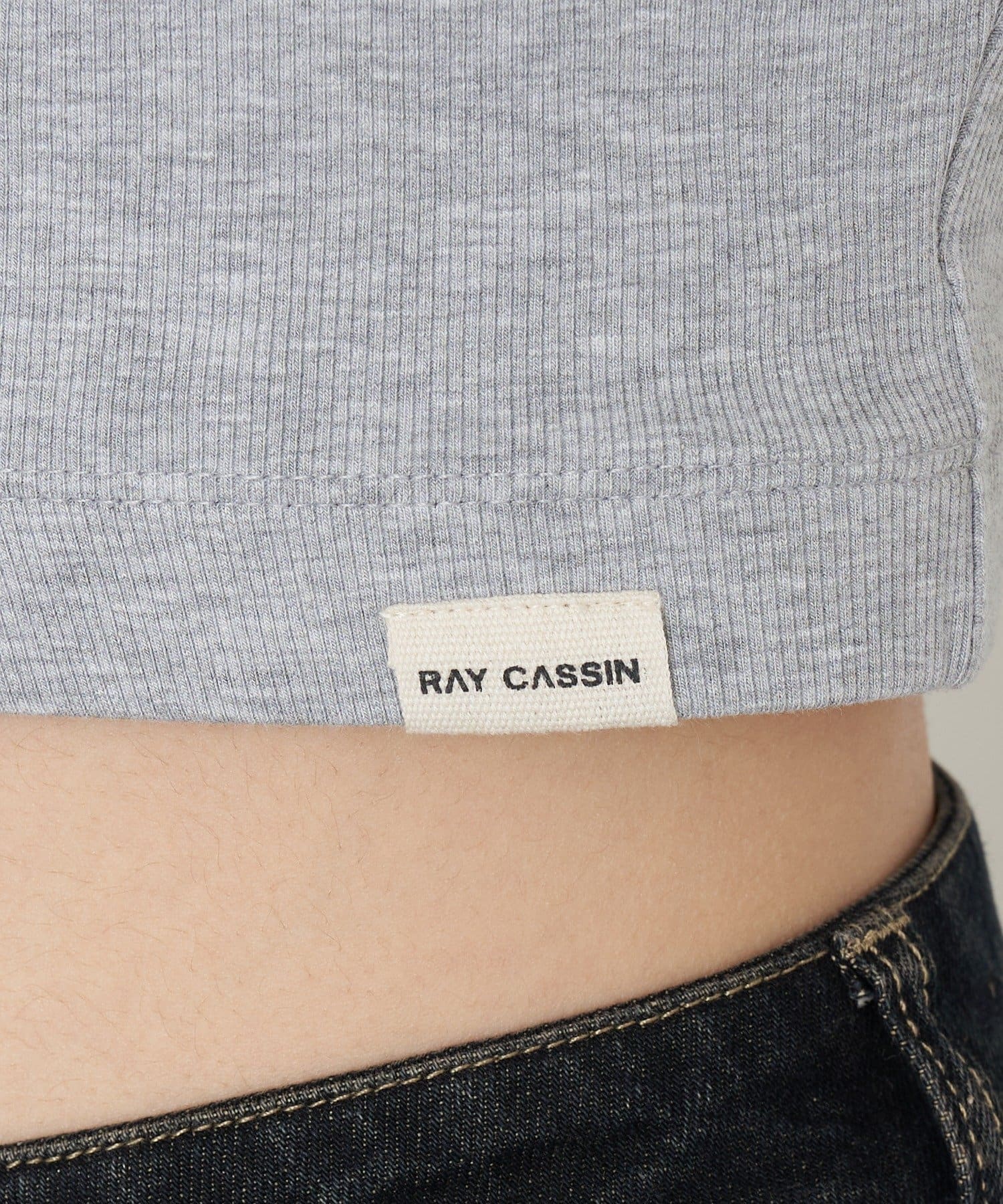 RAY CASSIN(レイカズン) レイヤードパット付キャミ