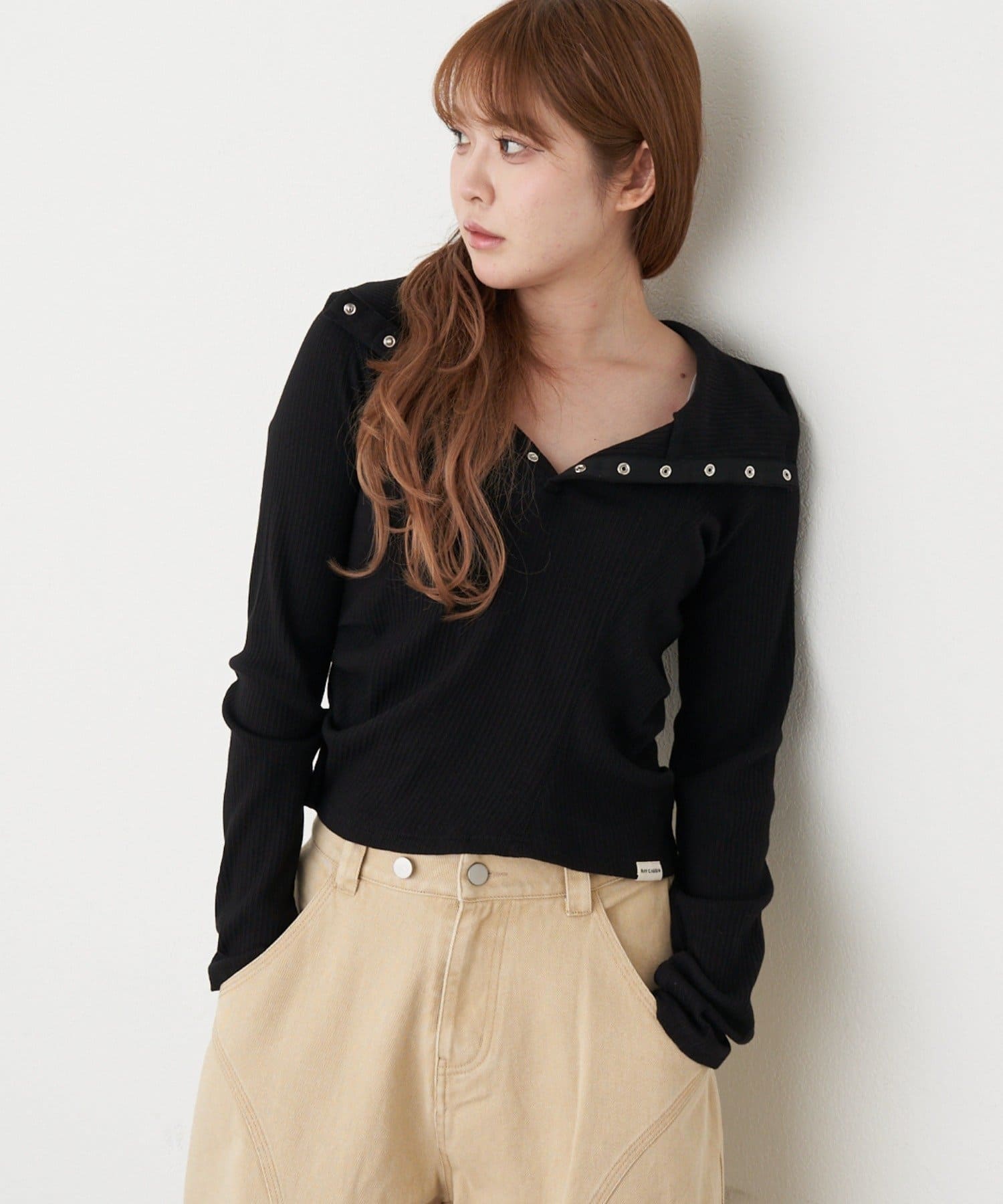 RAY CASSIN(レイカズン) フードヘンリーロンT