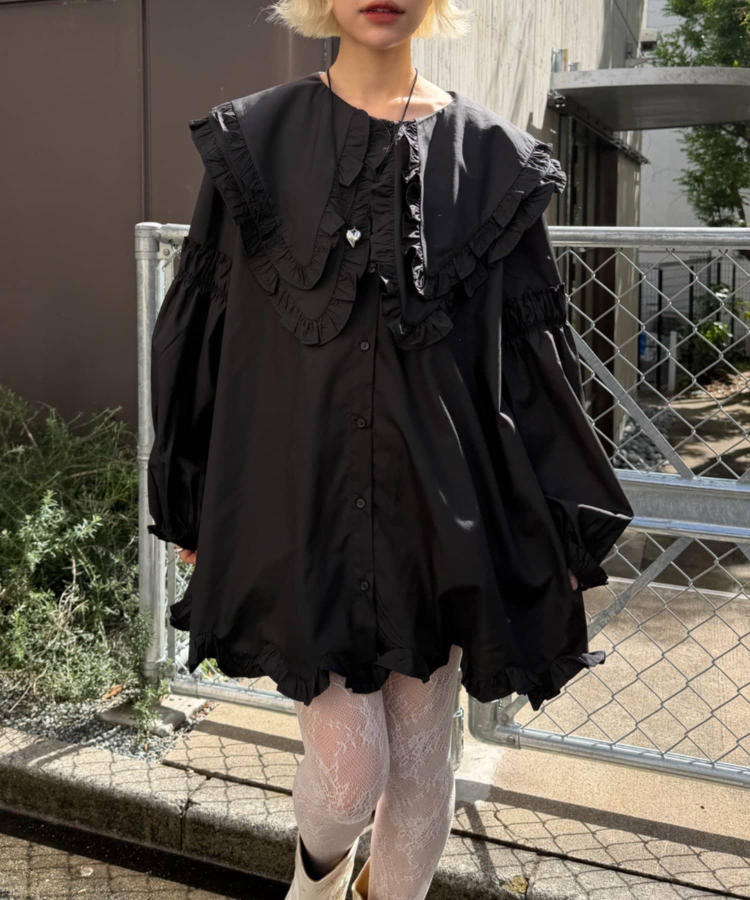 w closet(ダブルクローゼット) ＼1分で即完売！3月4日18:00新色登場！／【あみこ企画第4弾♪】Amふりふりミニワンピース