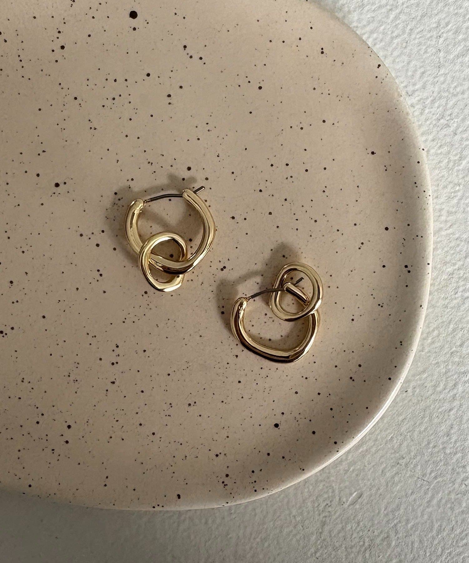 CAPRICIEUX LE'MAGE(カプリシュレマージュ) 〈GOLDY/ゴールディ〉2WAYリングピアス