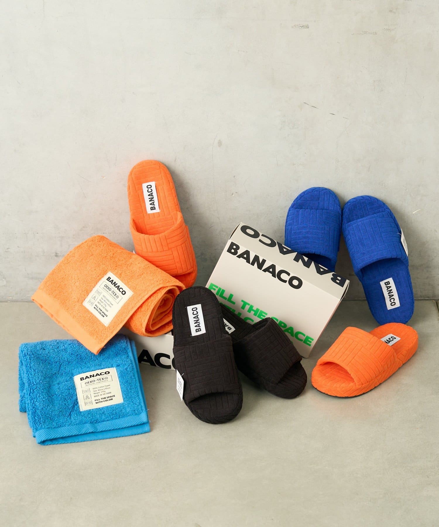 BIRTHDAY BAR(バースデイバー) 【BANACO バナコ】ROUCO COLOR TOWEL カラータオル