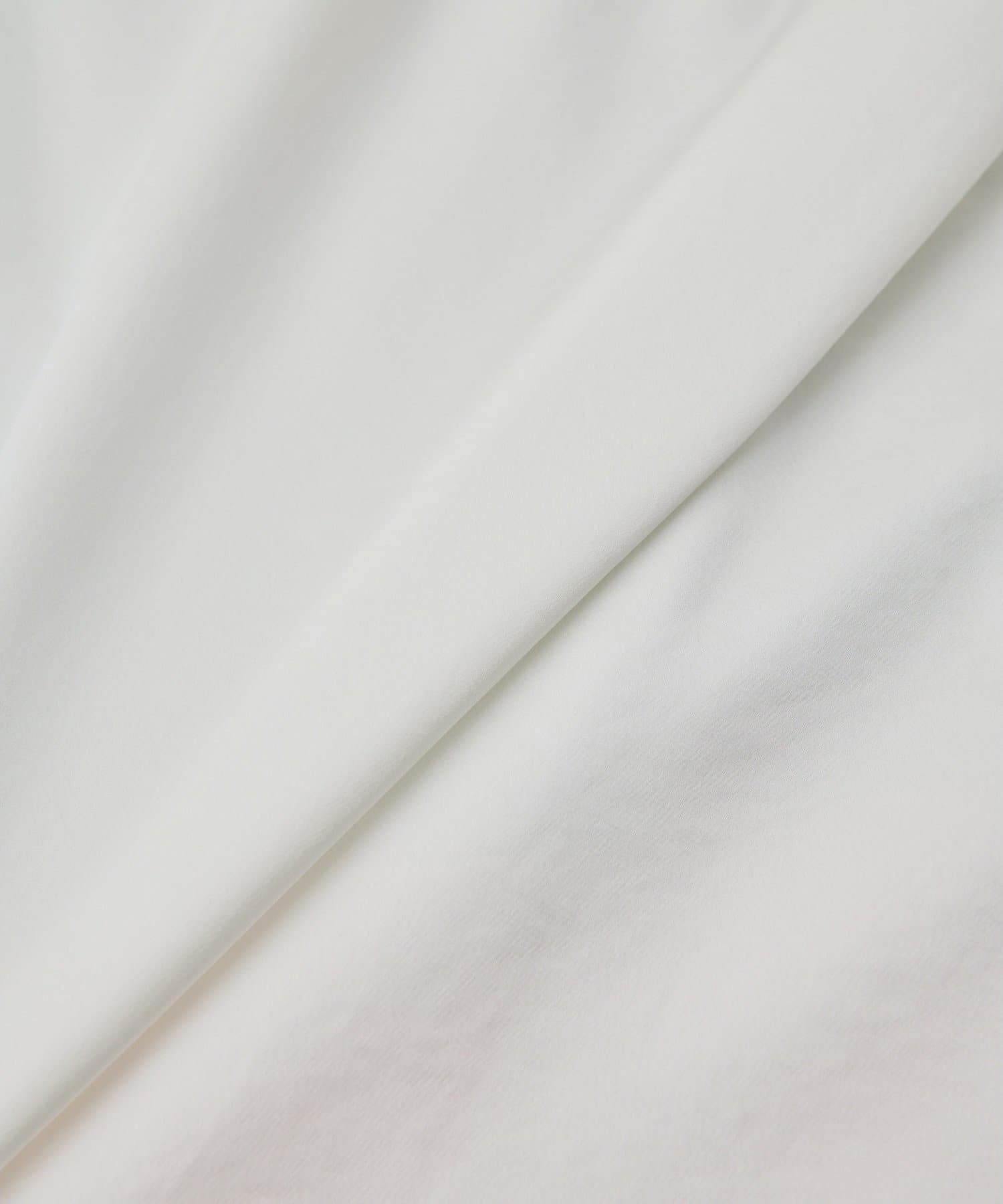 Whim Gazette(ウィム ガゼット) サテンボートブラウス