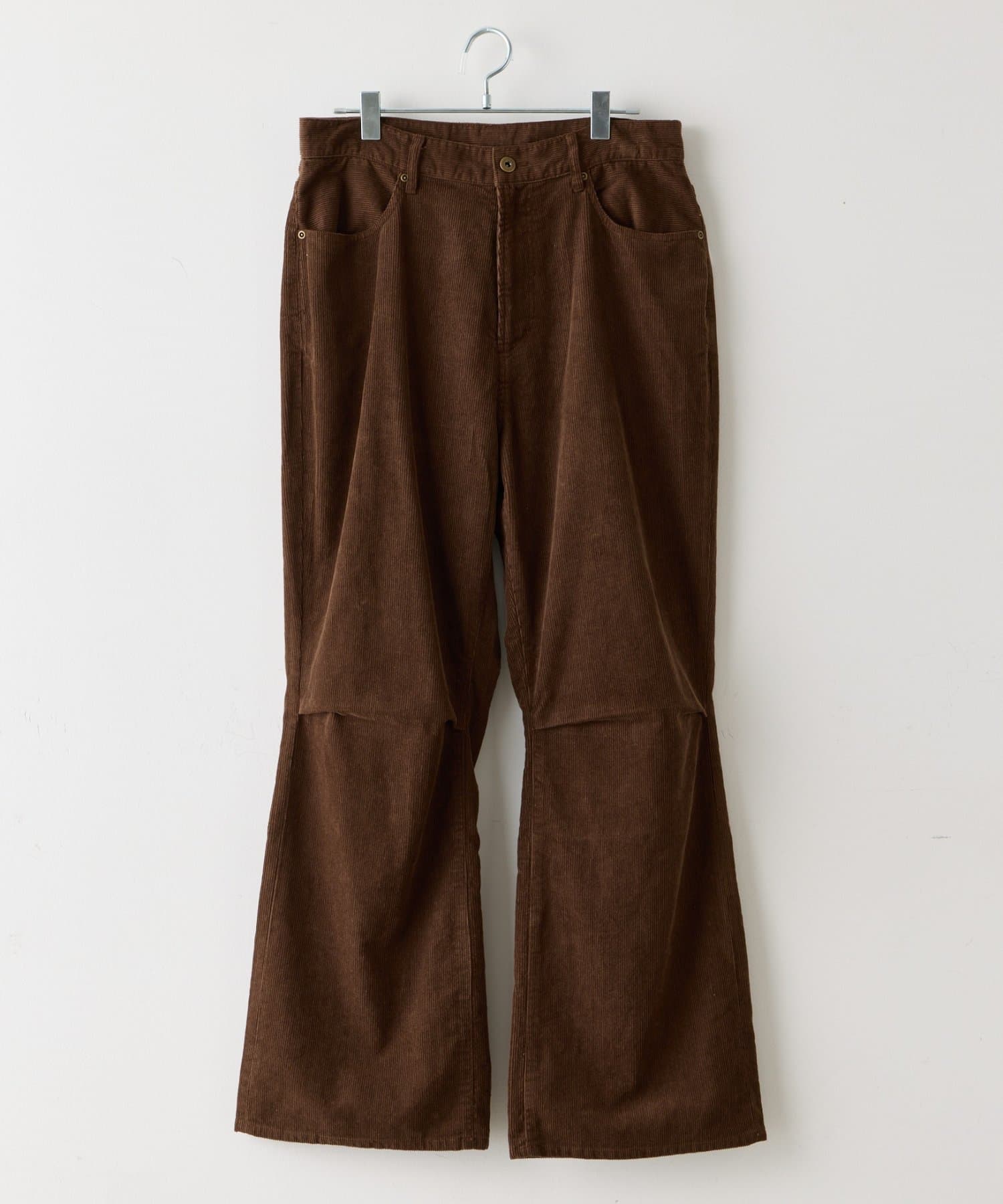 OUTLET(アウトレット) 【Kastane】コーデュロイニータックパンツ