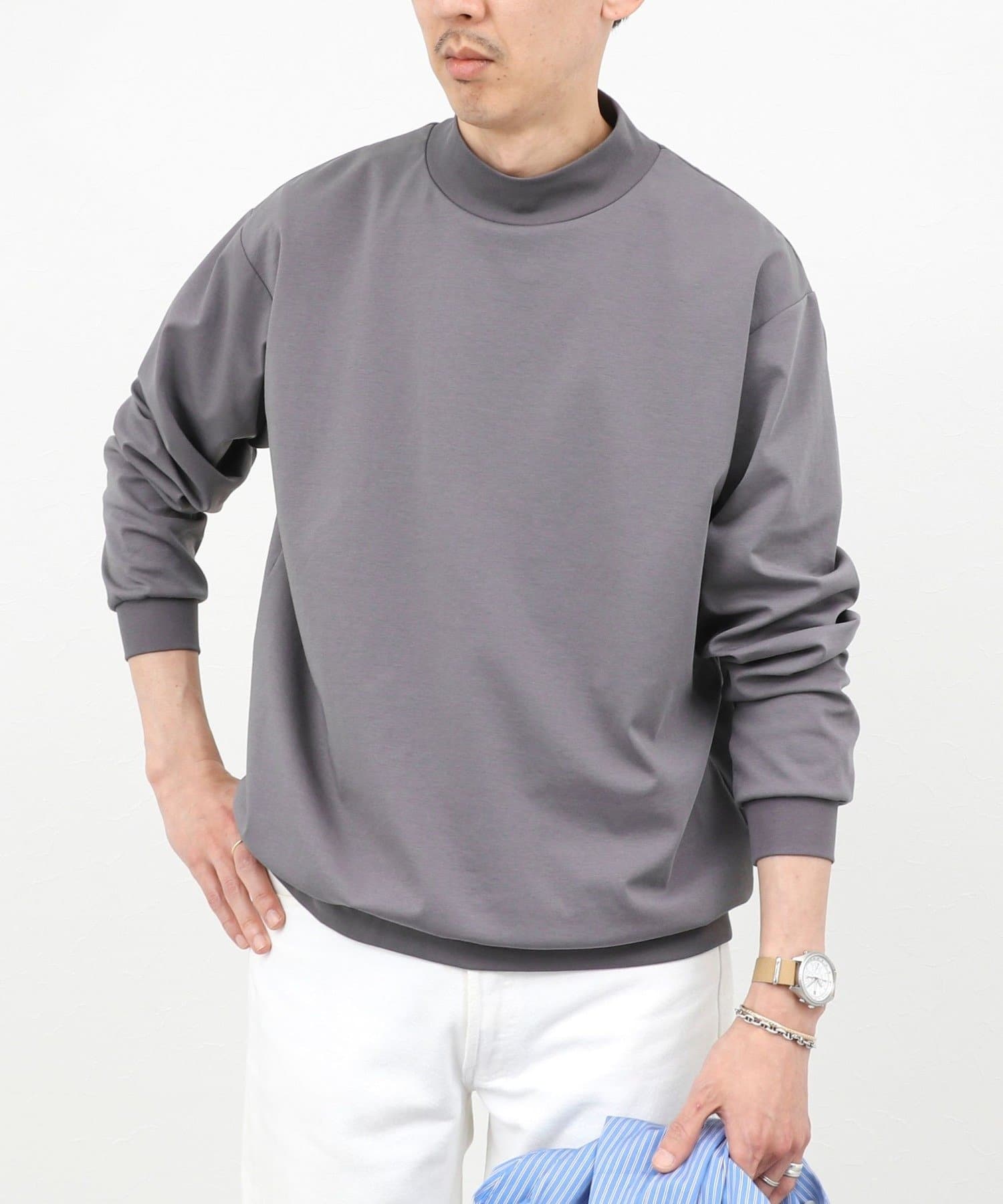 モックネックロンT | NOLLEY'S(ノーリーズ)メンズ | PAL CLOSET(パル