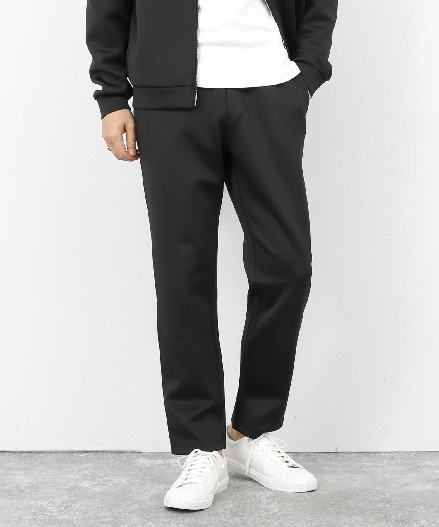 NOLLEY'S(ノーリーズ) 《セットアップ対応》ダブルニットイージーパンツ