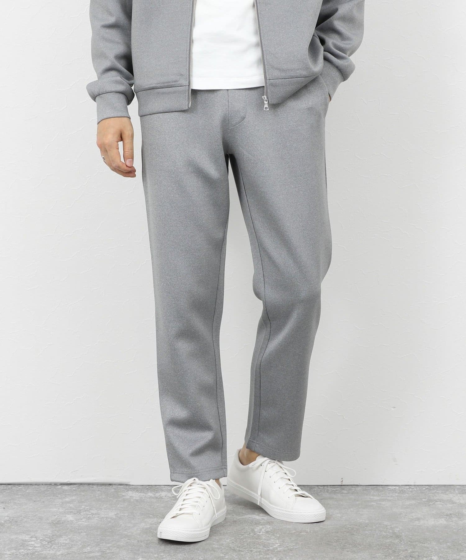 NOLLEY'S(ノーリーズ) 《セットアップ対応》ダブルニットイージーパンツ