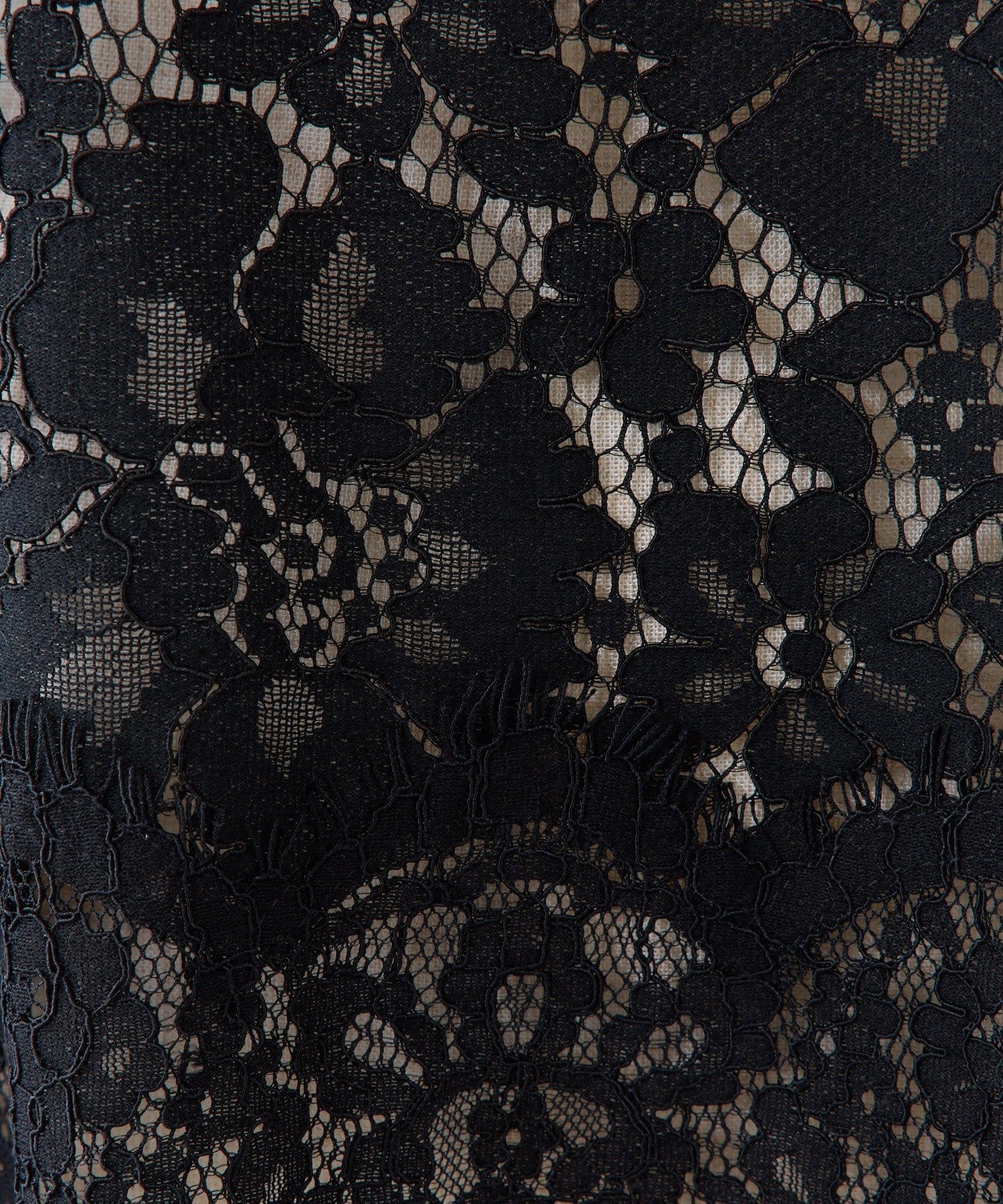 PUAL CE CIN(ピュアルセシン) フラワーモチーフレースキャミ