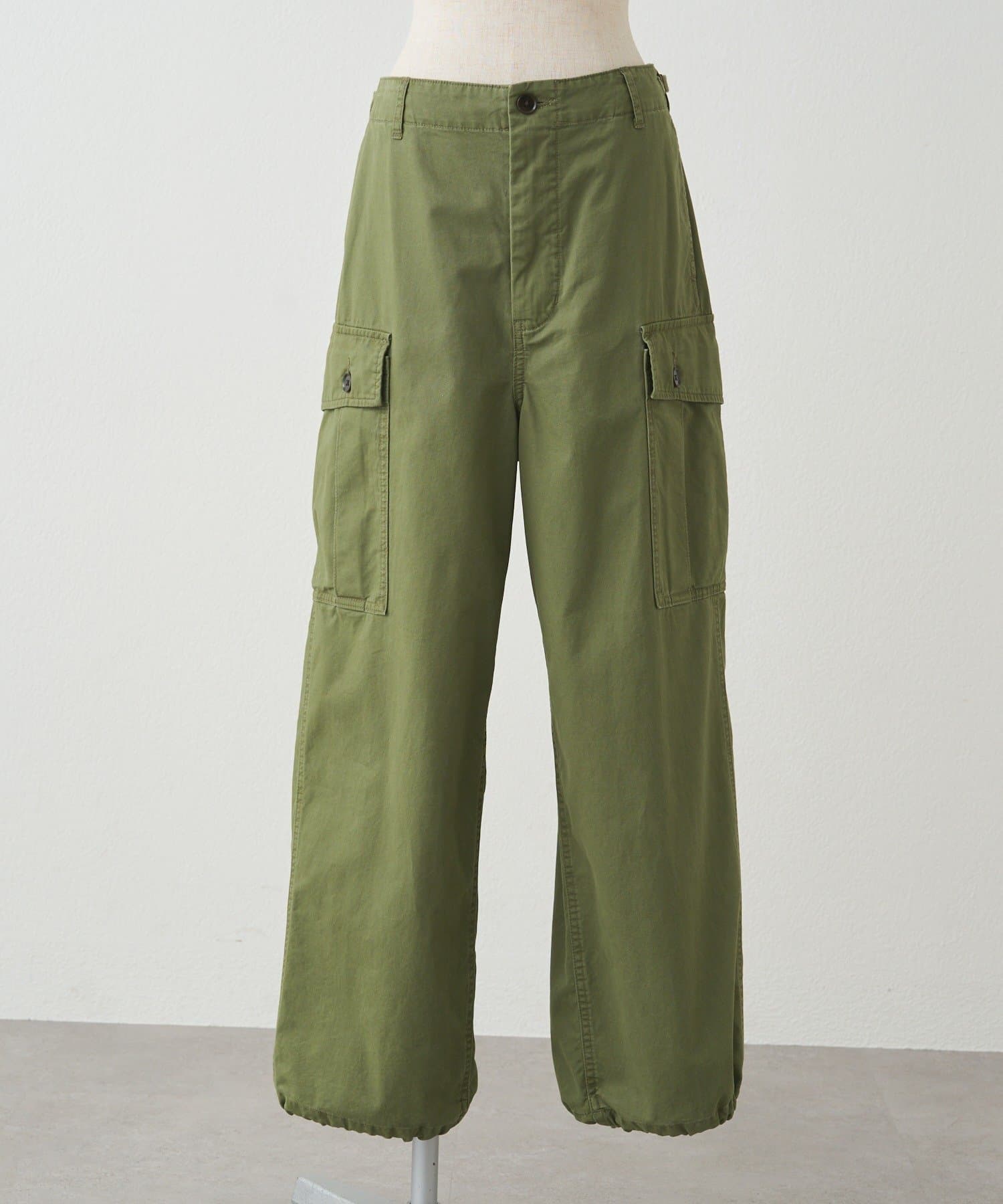 PUAL CE CIN(ピュアルセシン) バルーンシルエットカーゴパンツ