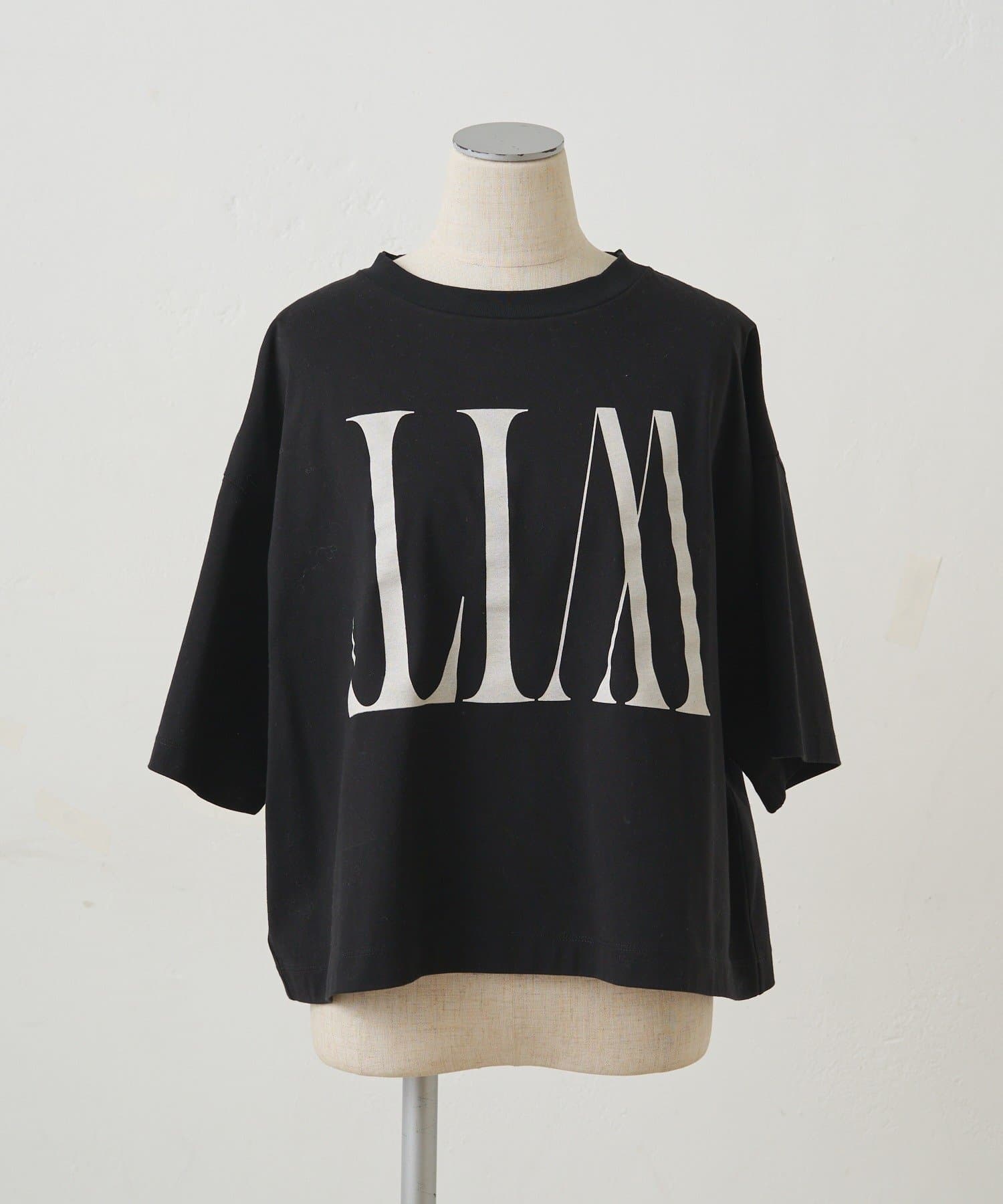 PUAL CE CIN(ピュアルセシン) 【新色登場/WEB限定】リバースロゴTシャツ