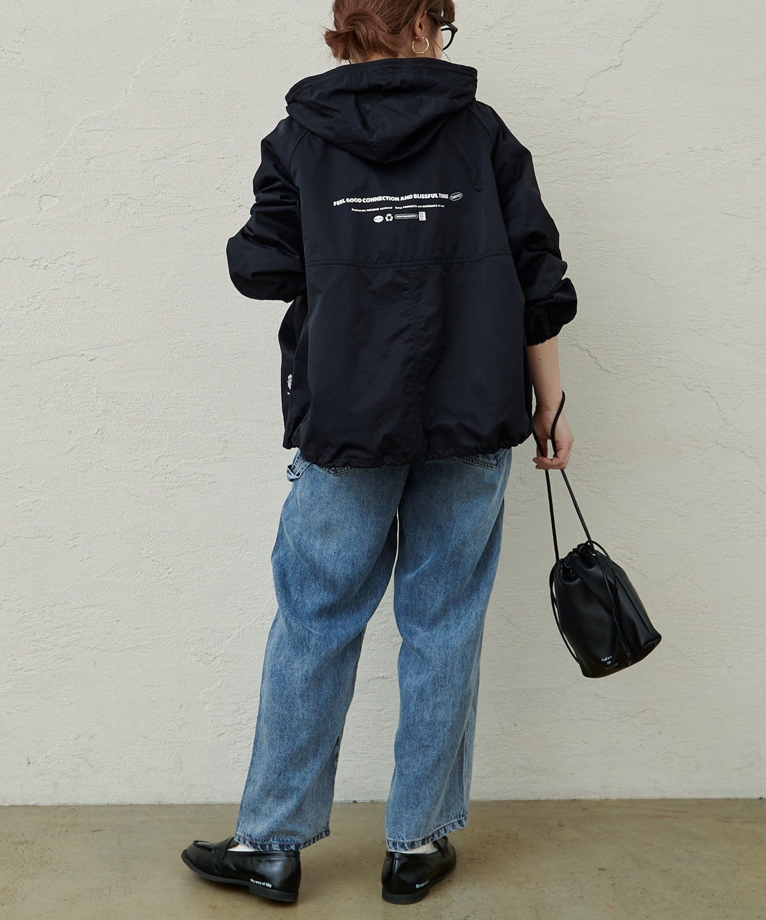 PUAL CE CIN(ピュアルセシン) 【F&B】撥水リサイクルナイロンマウンテンパーカー