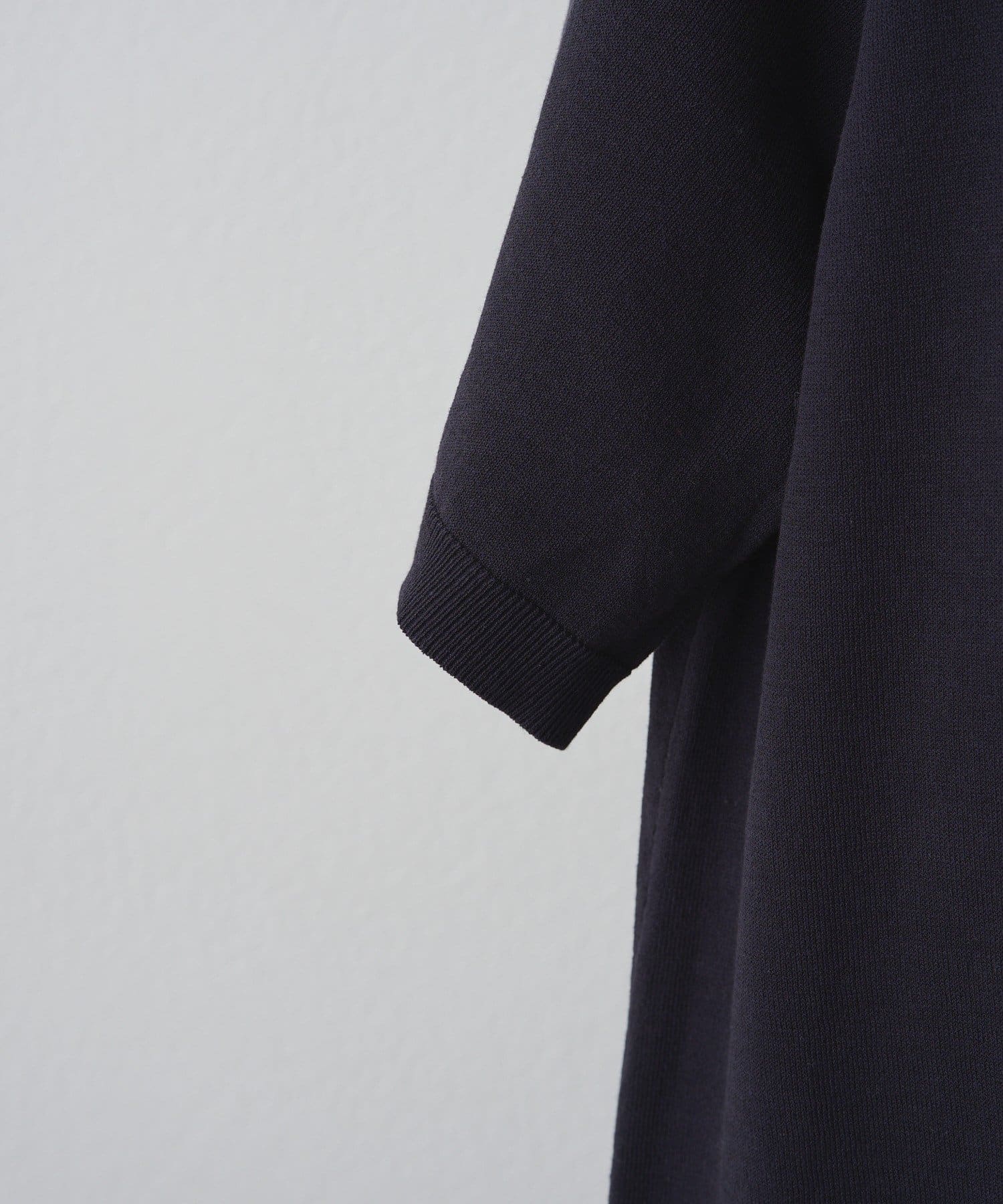 PUAL CE CIN(ピュアルセシン) ニットポロワンピース