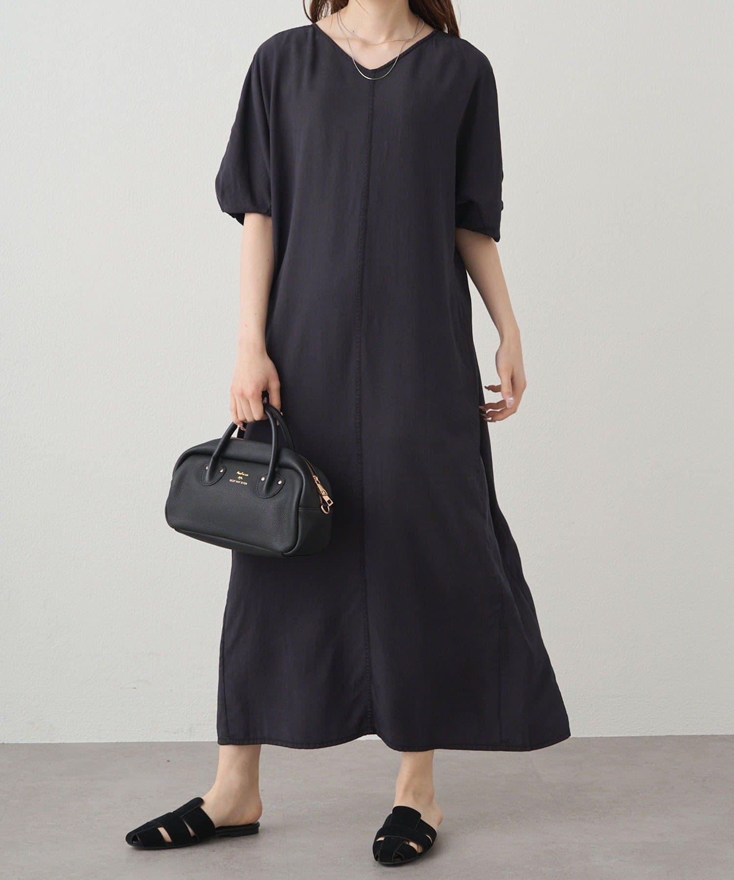 PUAL CE CIN(ピュアルセシン) ソフトシルキー2WAYワンピース