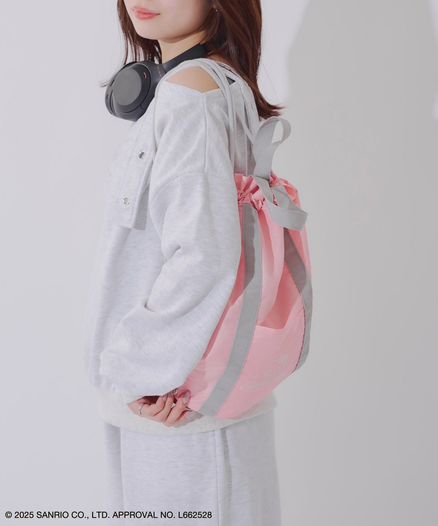 NICE CLAUP / OLIVE des OLIVE OUTLET(ナイスクラップ  / オリーブ デ オリーブ アウトレット) 【サンリオキャラクターズ】ナップサック