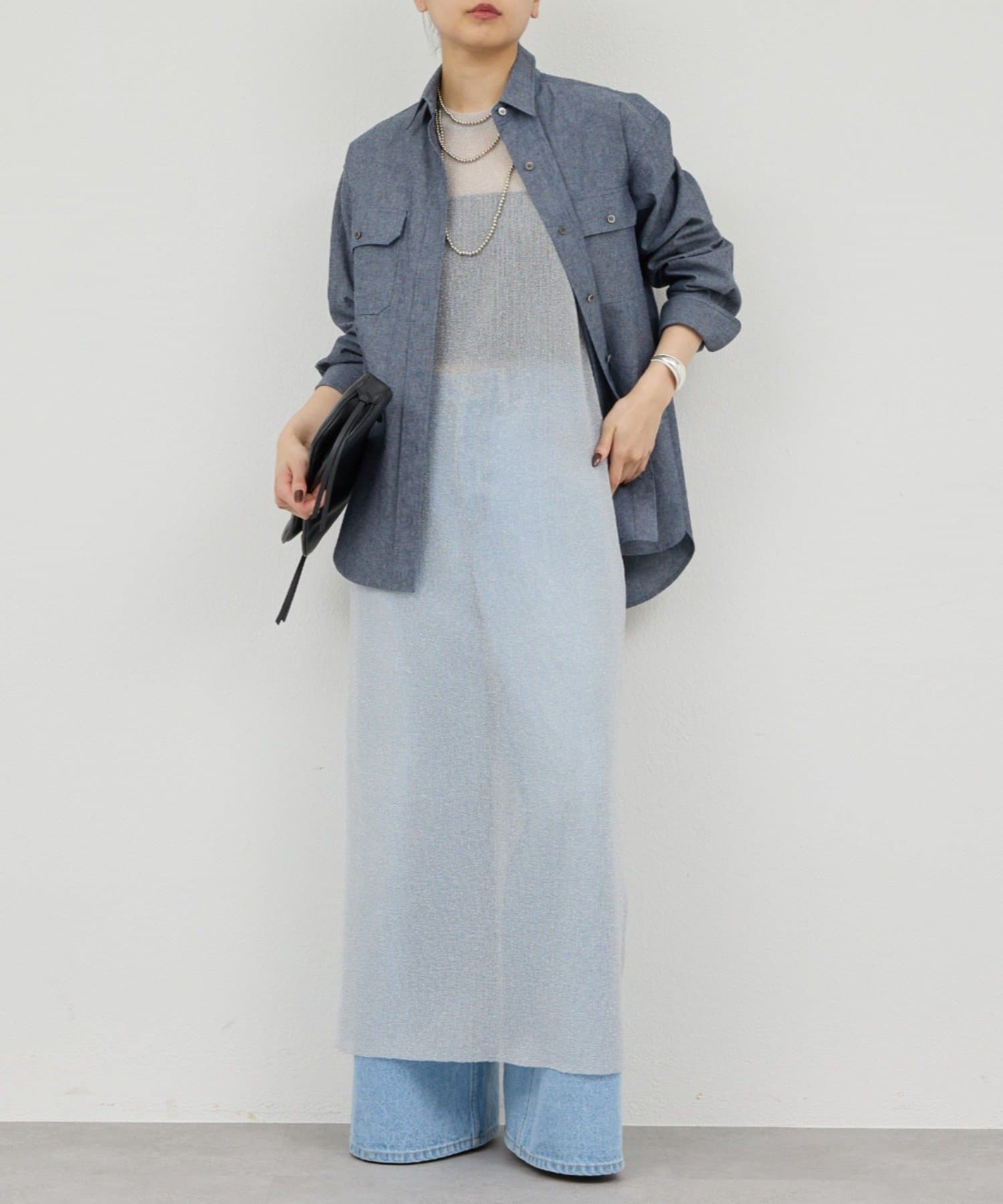 GALLARDAGALANTE(ガリャルダガランテ) ラメニットドレス