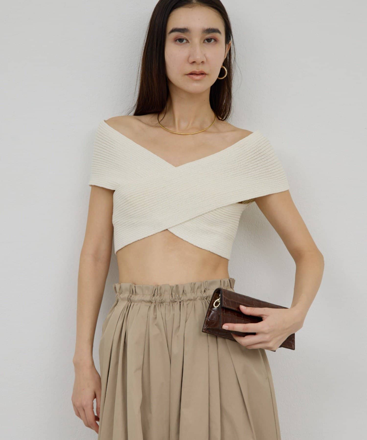 GALLARDAGALANTE(ガリャルダガランテ) クロスリブビスチェ