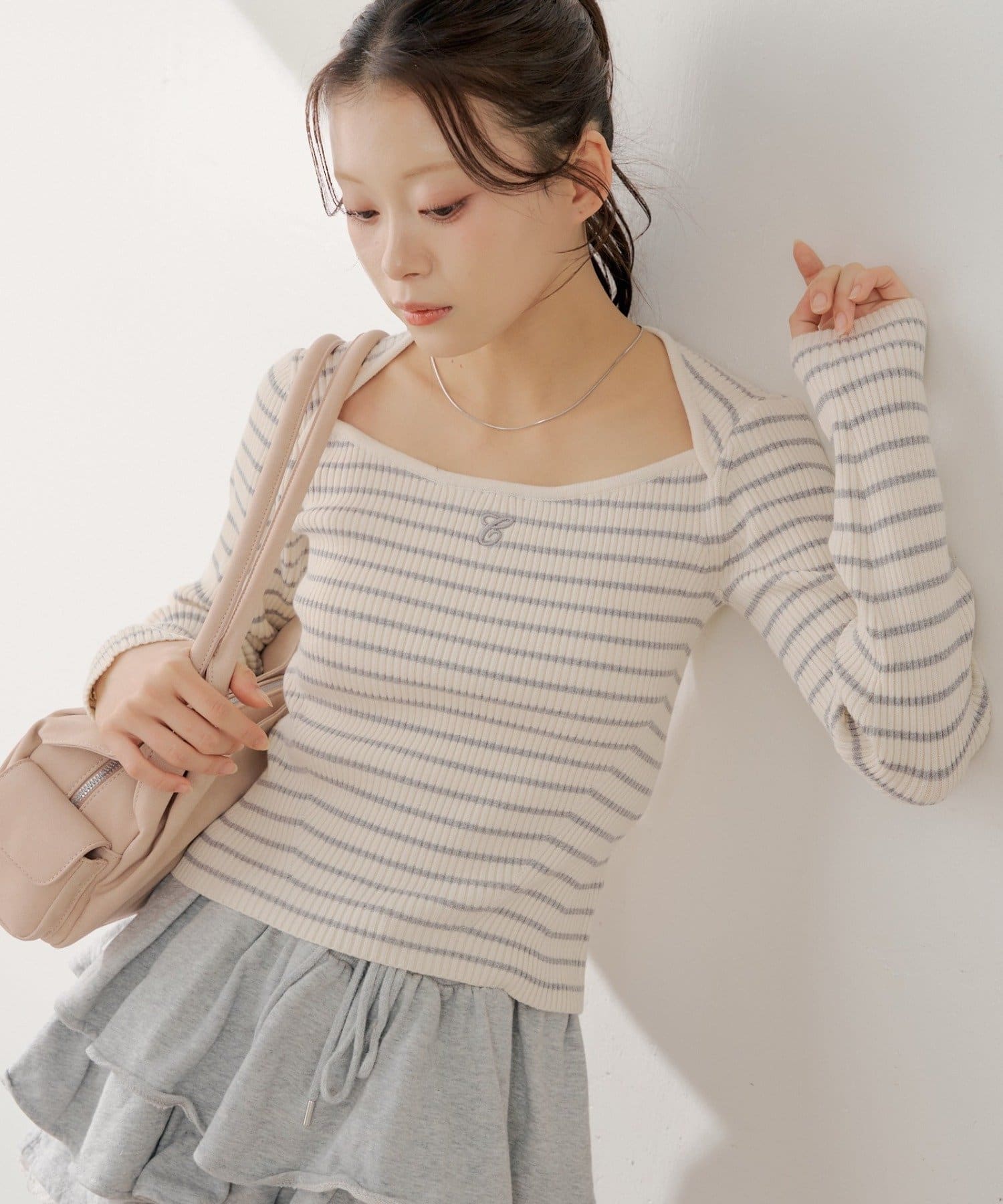 Chico(チコ) ボレロ風コンパクトニット