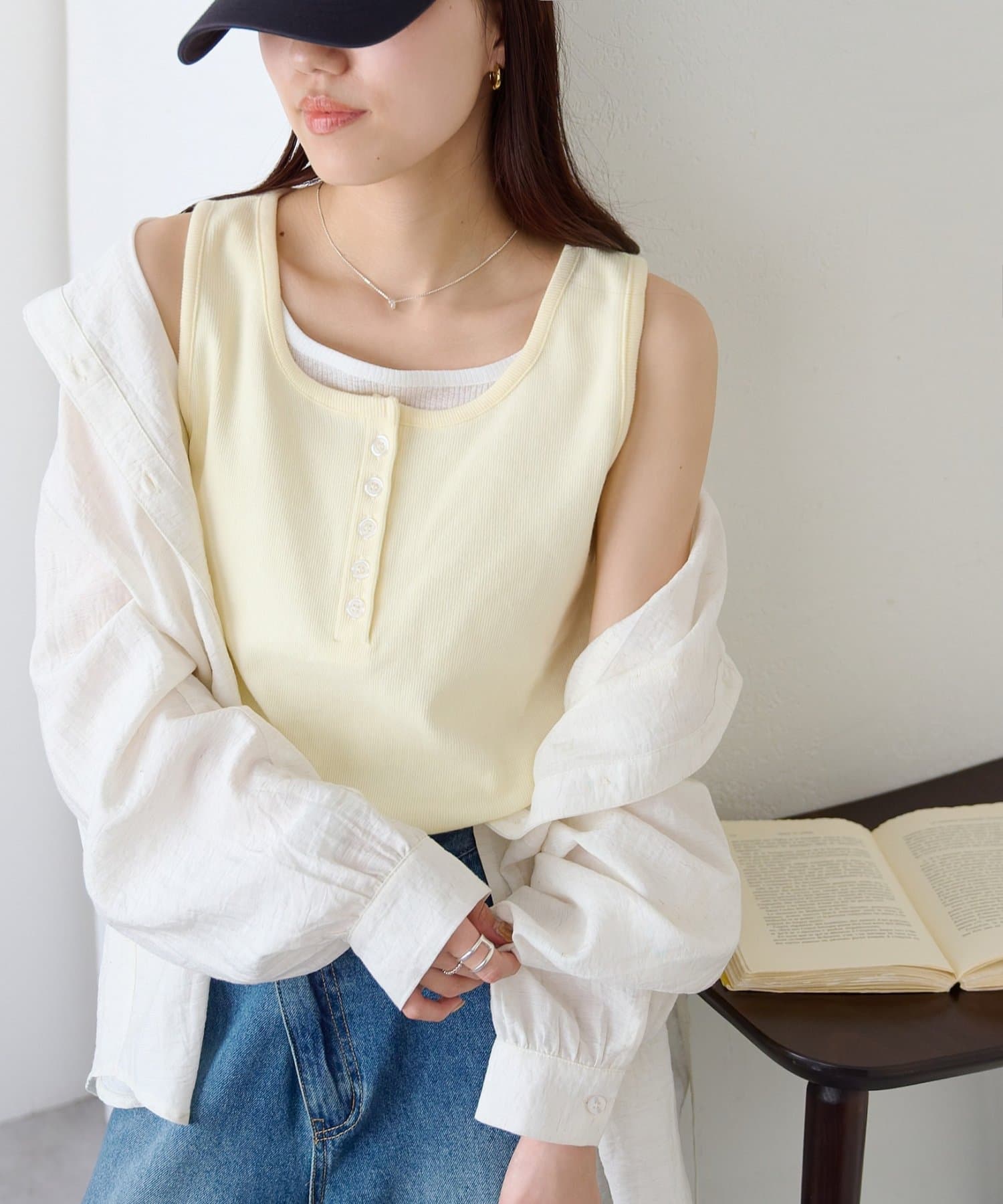 DISCOAT(ディスコート) レイヤードヘンリータンク