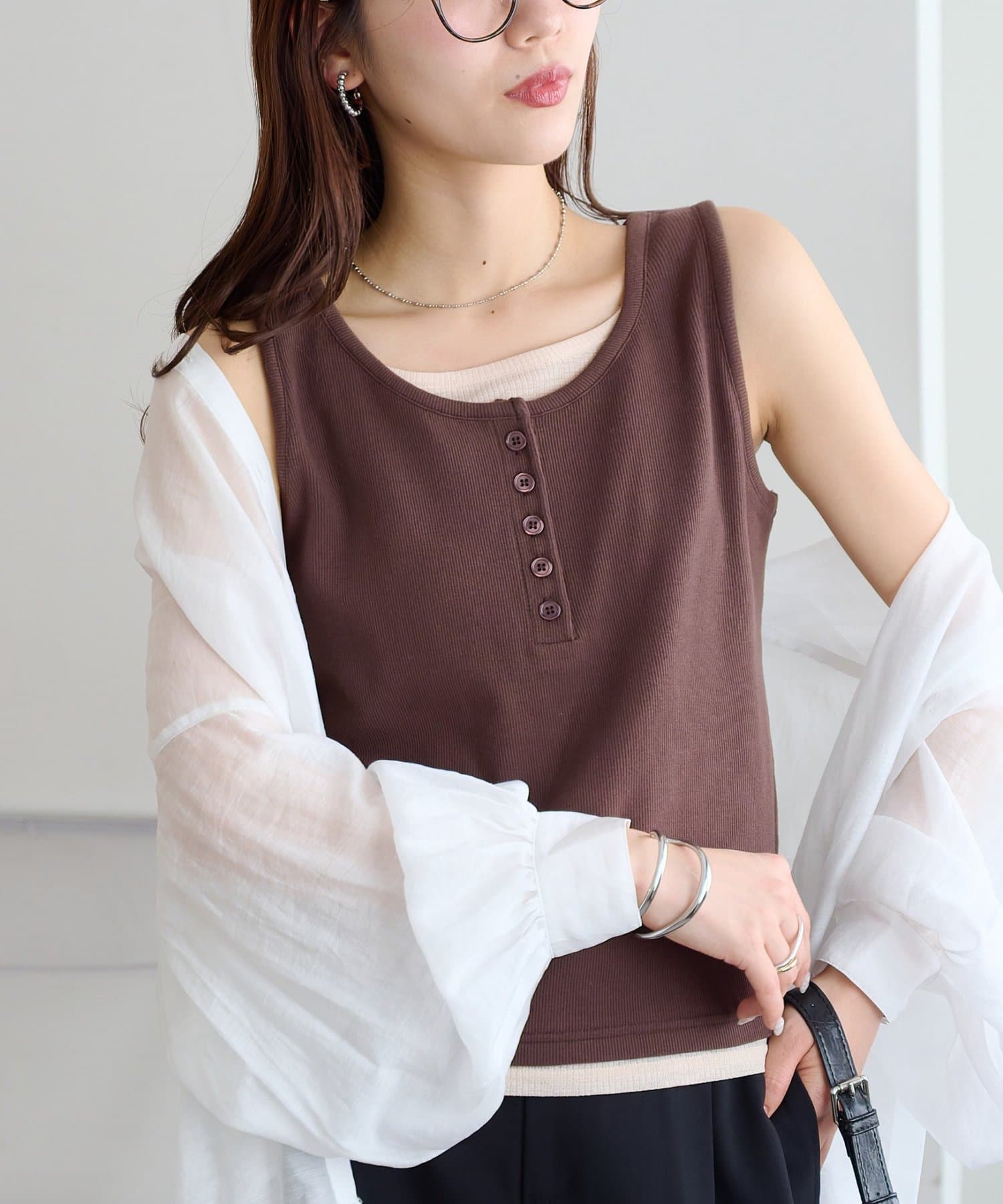 DISCOAT(ディスコート) レイヤードヘンリータンク