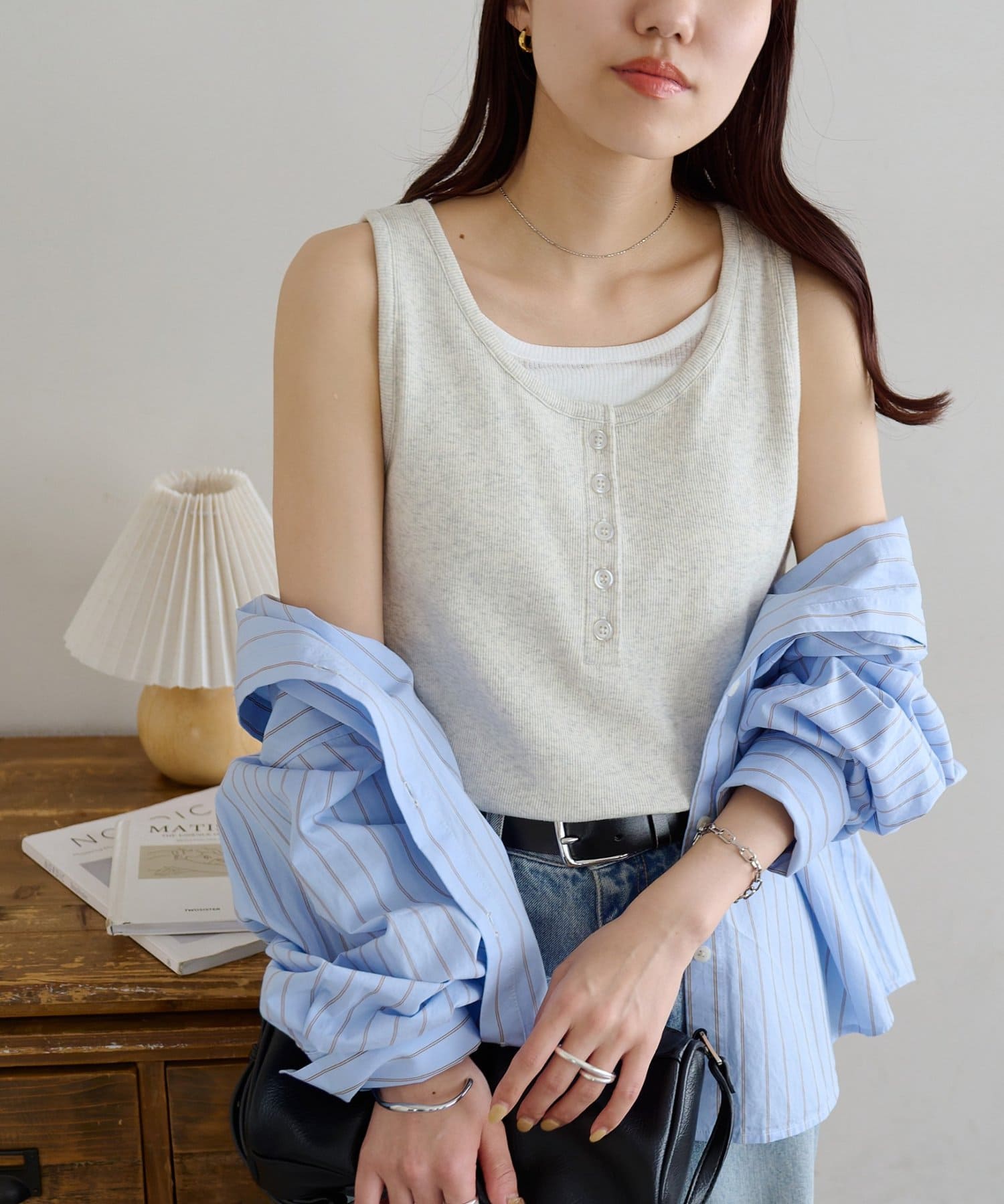 DISCOAT(ディスコート) レイヤードヘンリータンク