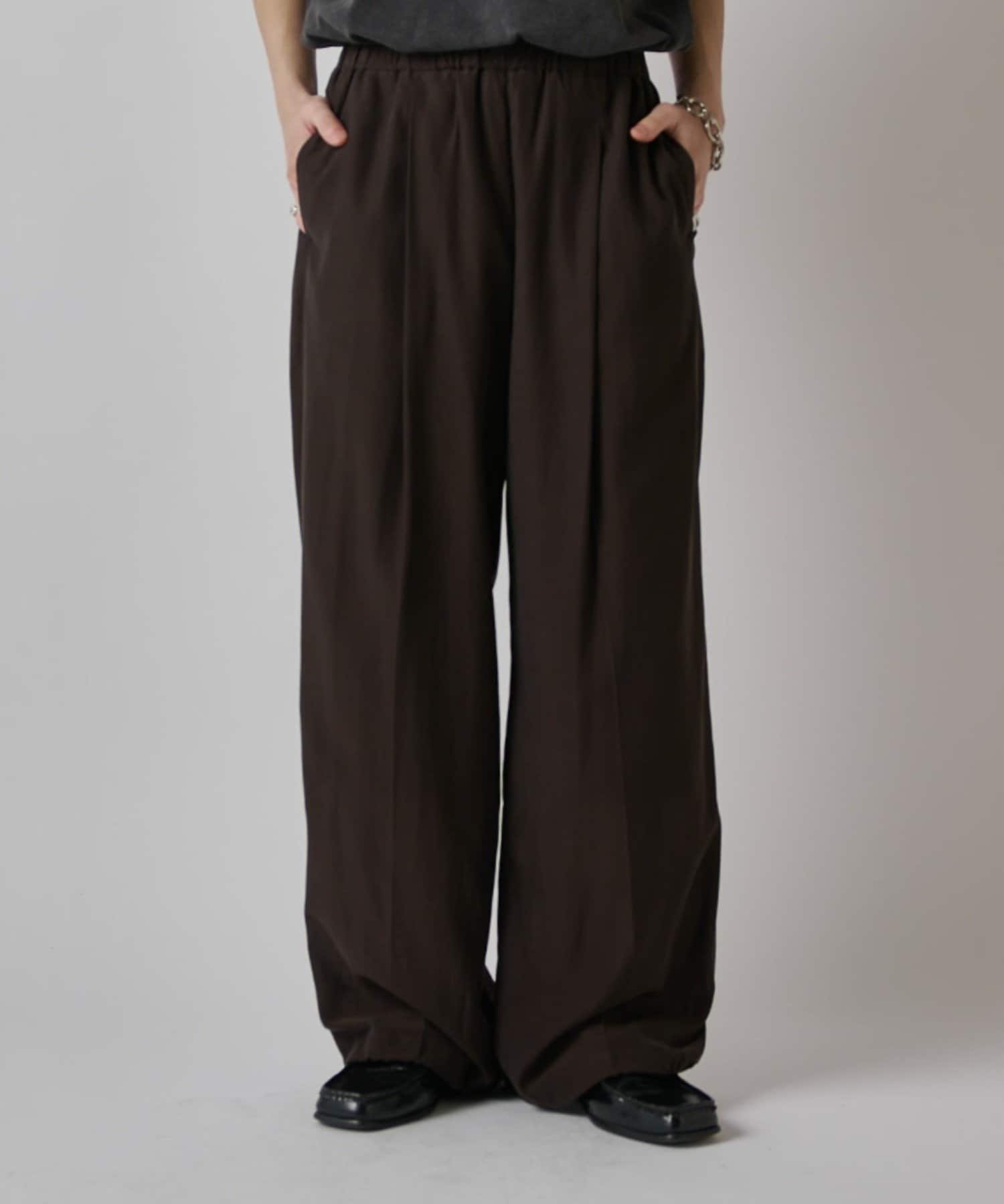 Lui's(ルイス) キュプラ混イージーパンツ