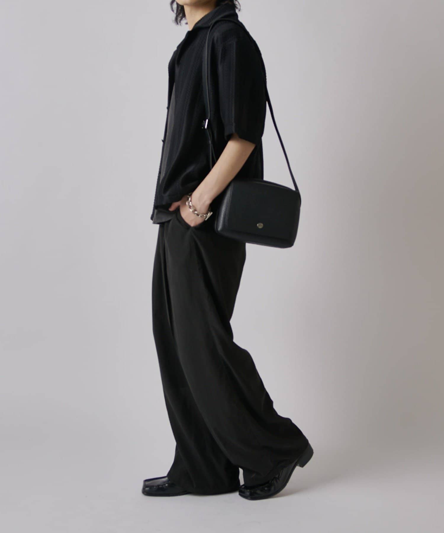 Lui's(ルイス) キュプラ混イージーパンツ