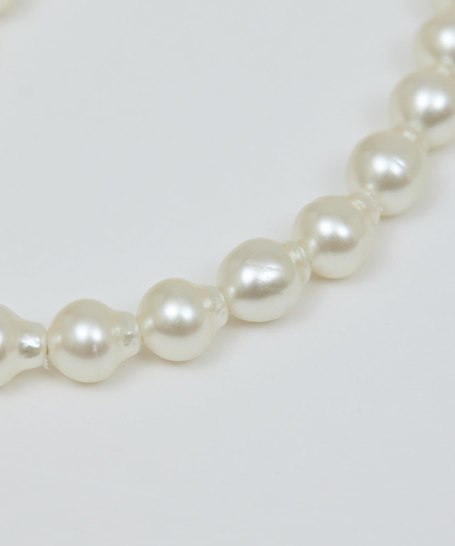 GALLARDAGALANTE(ガリャルダガランテ) 【近日予約開始】ガラスパールショートネックレス