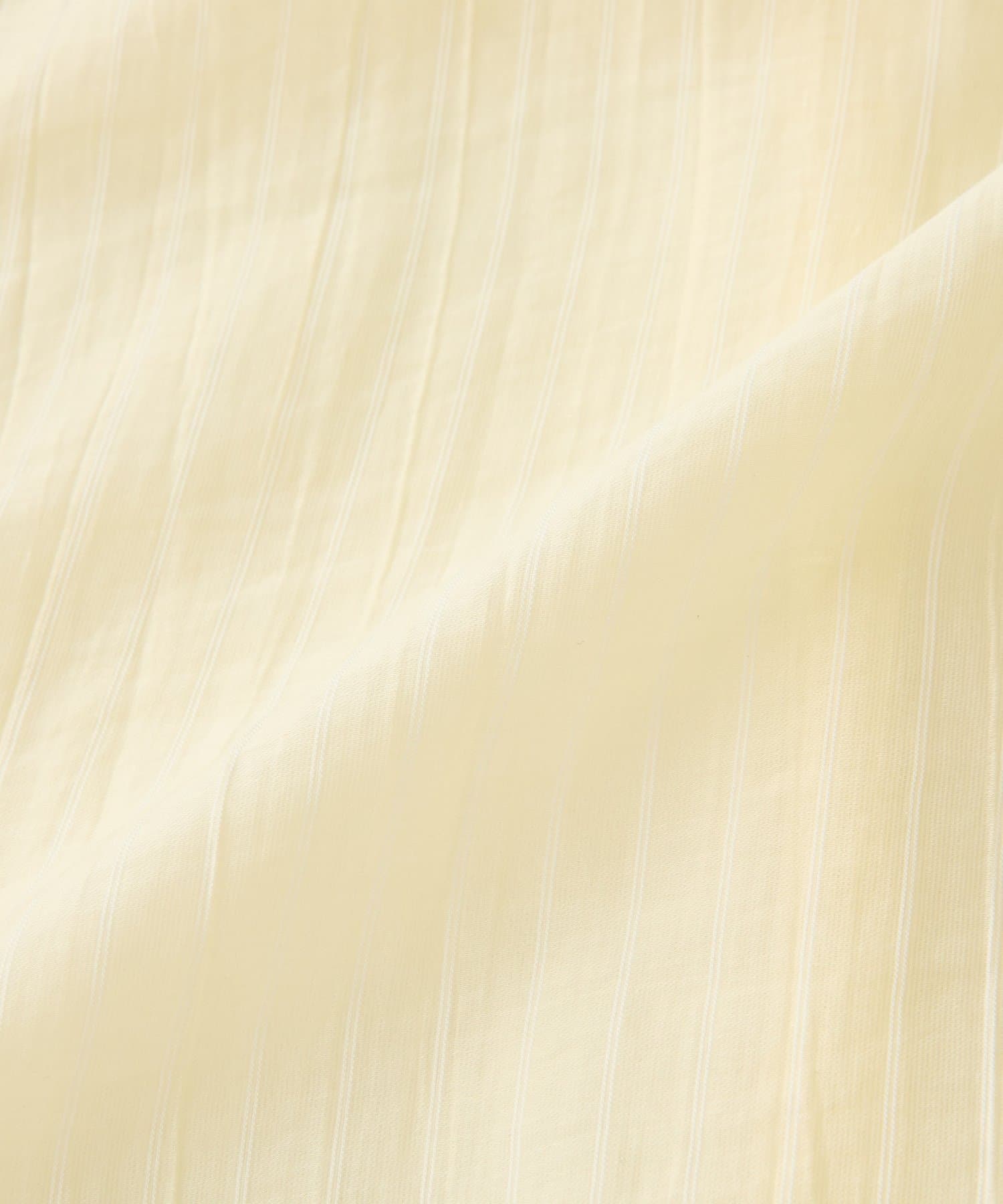 La boutique BonBon(ラブティックボンボン) ストライプシアークロップドシャツ