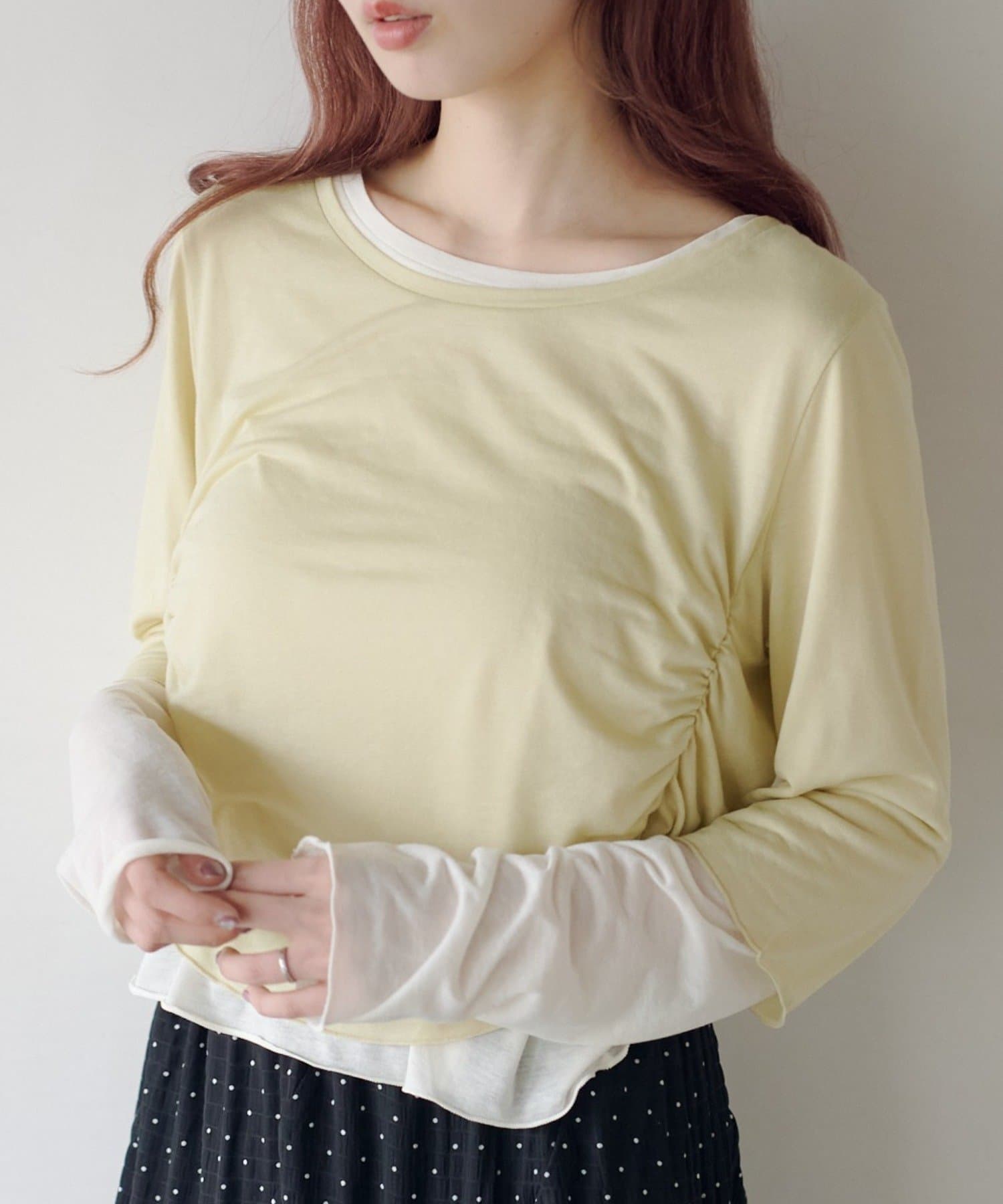 Kastane(カスタネ) 【2.7(土)11:00～2.8(日)ポイントUP開催】スムースレイヤードロンteeSET