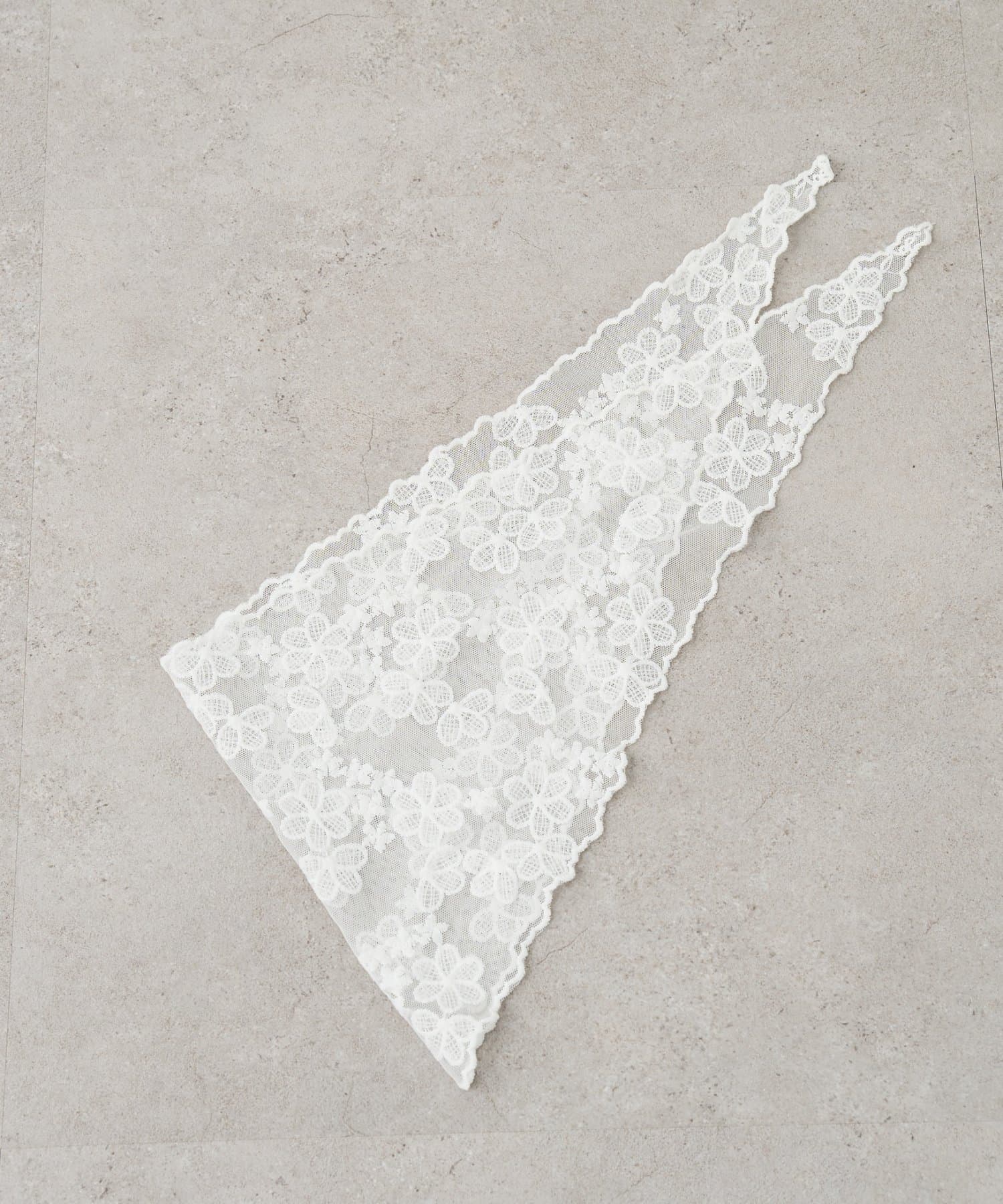 mystic(ミスティック) フラワーレーススカーフ