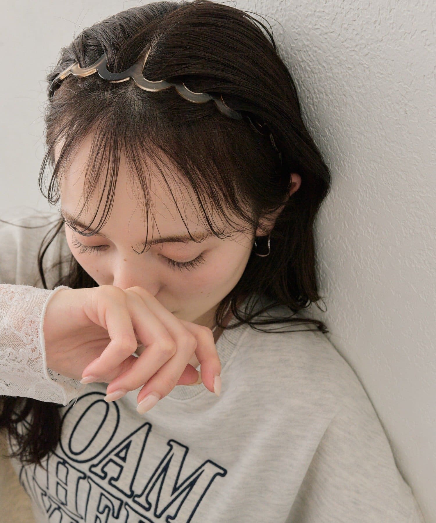 mystic(ミスティック) マーブルウェーブカチューシャ